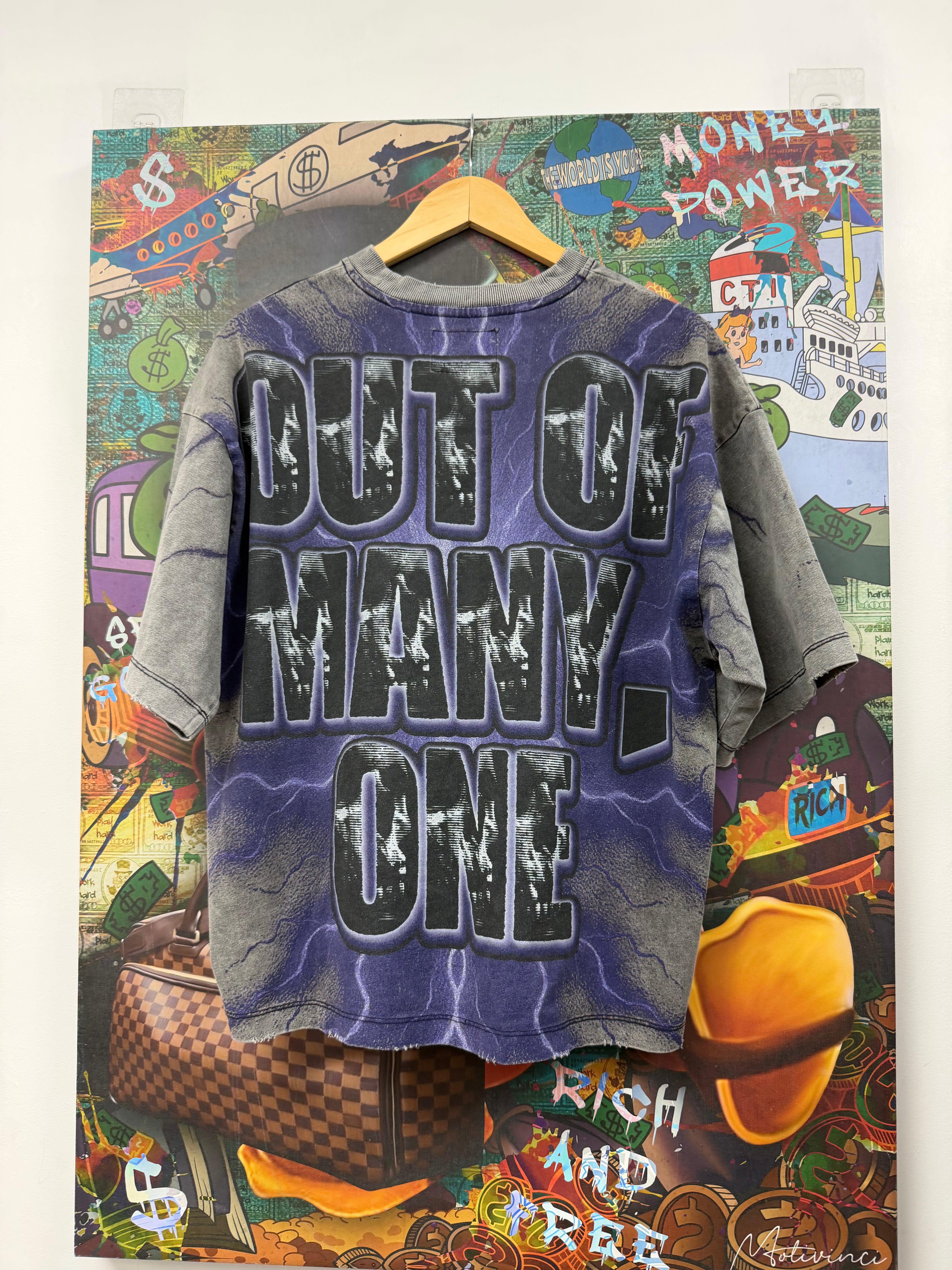 Godspeed Grey Wash Culture Shock Tee