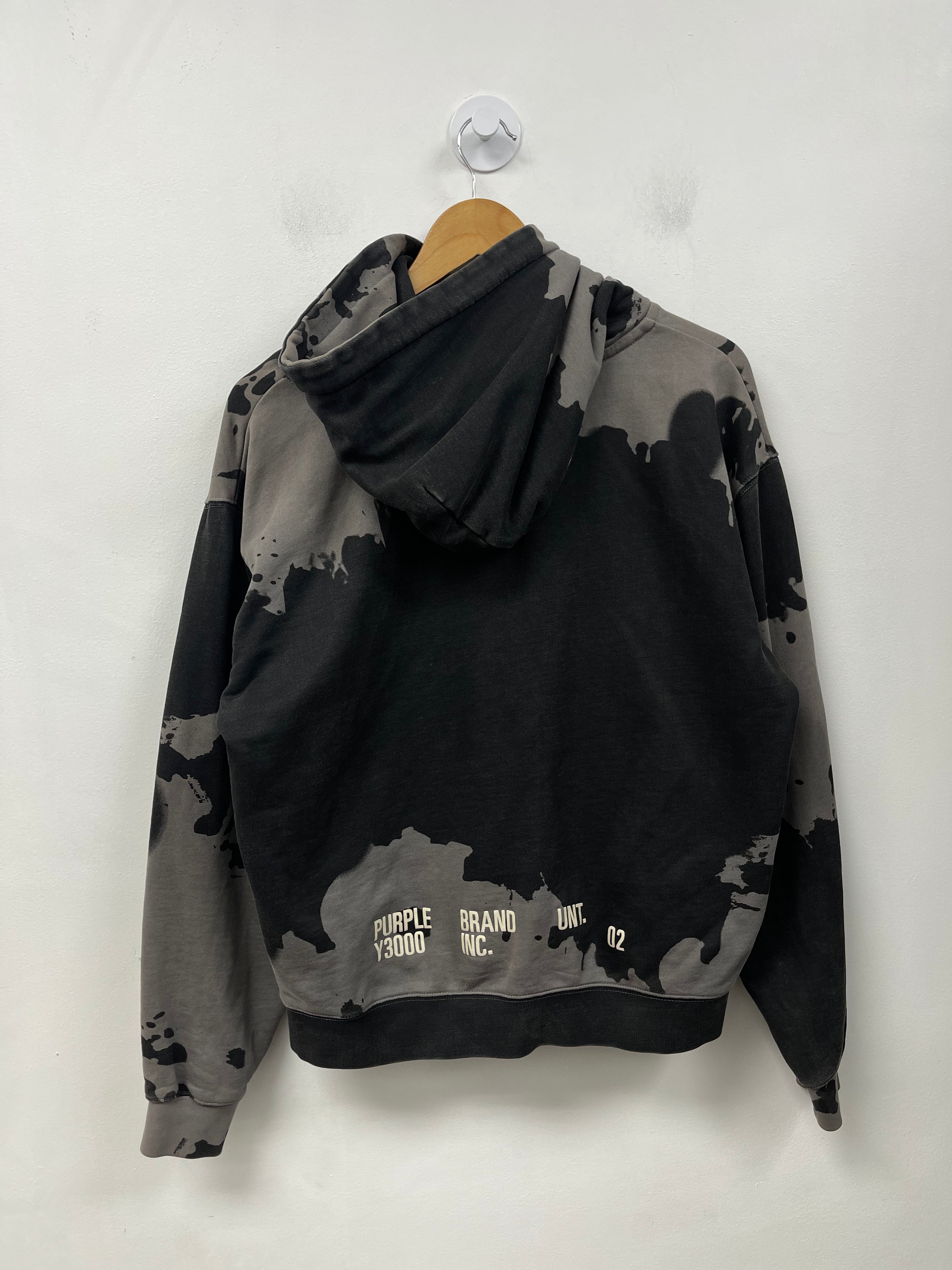 Purple Brand Black Camo Y3000 Hoodie