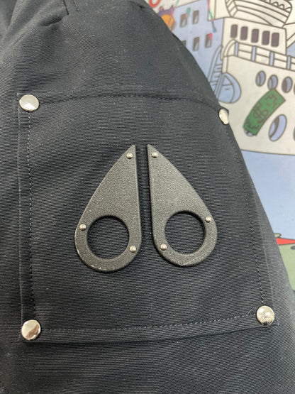 Moose Knuckles Long Parka Black Jacket
