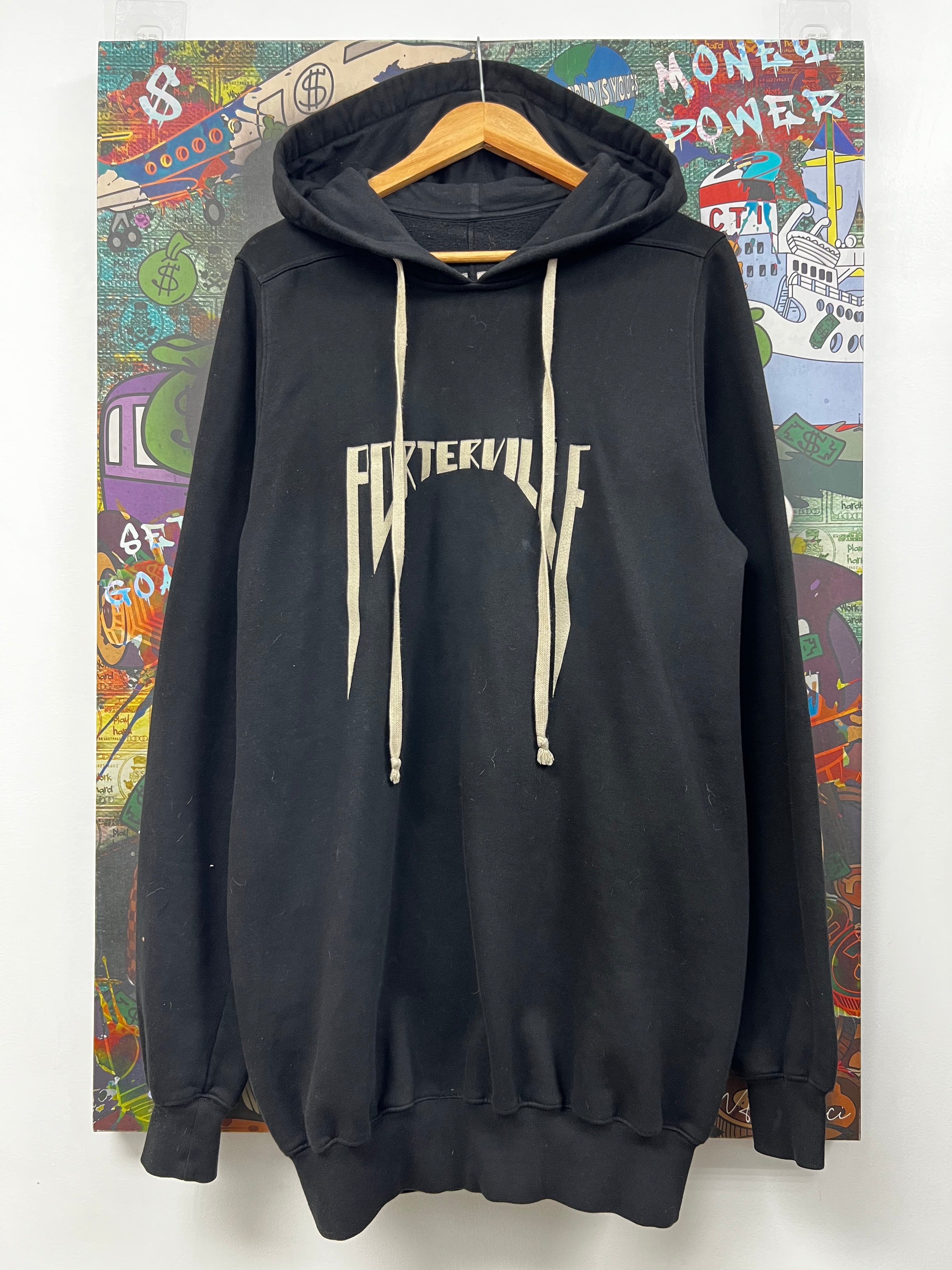 Rick Owens Black Porterville Hoodie