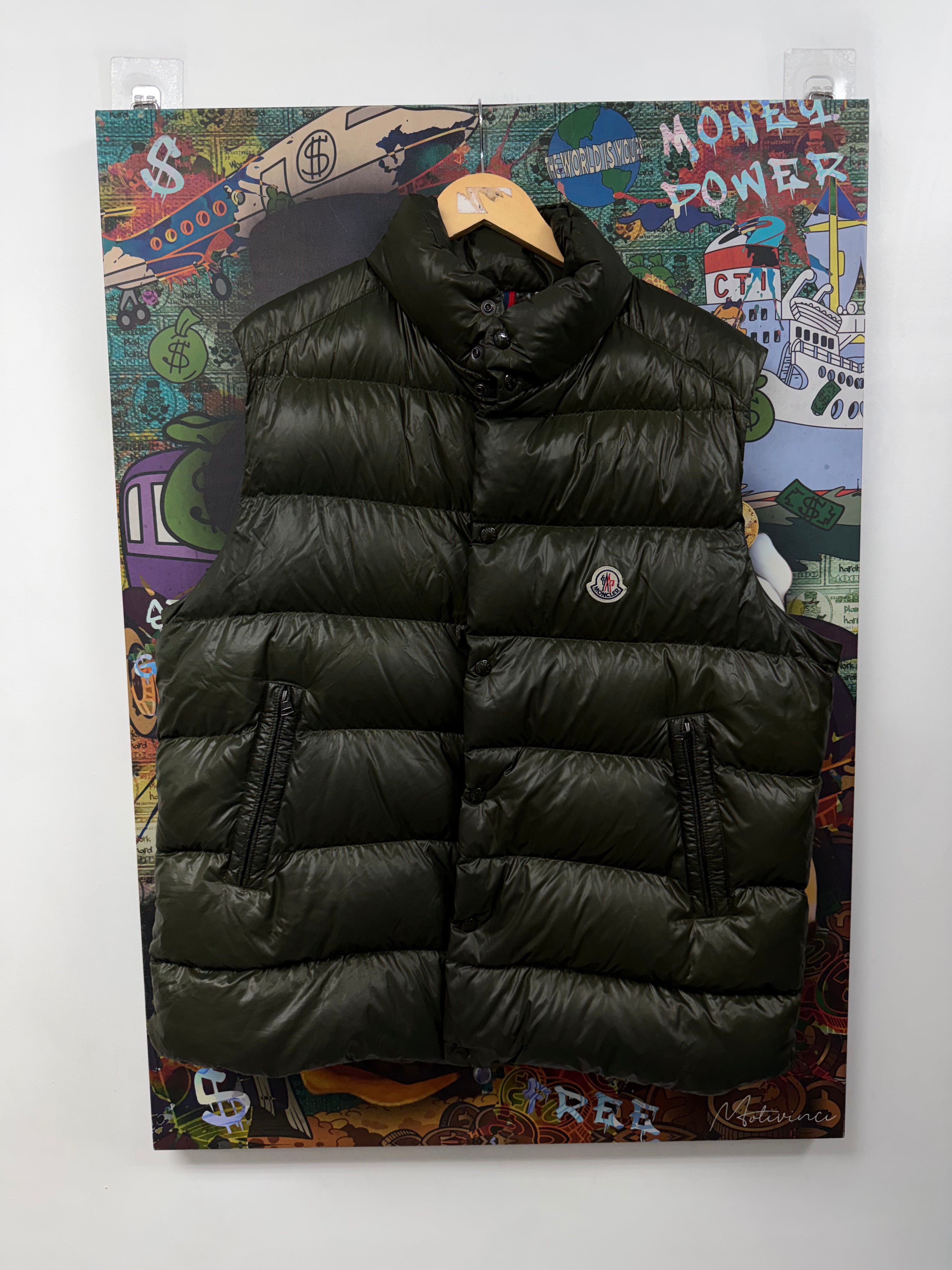 Moncler Olive (6) Puffer Vest