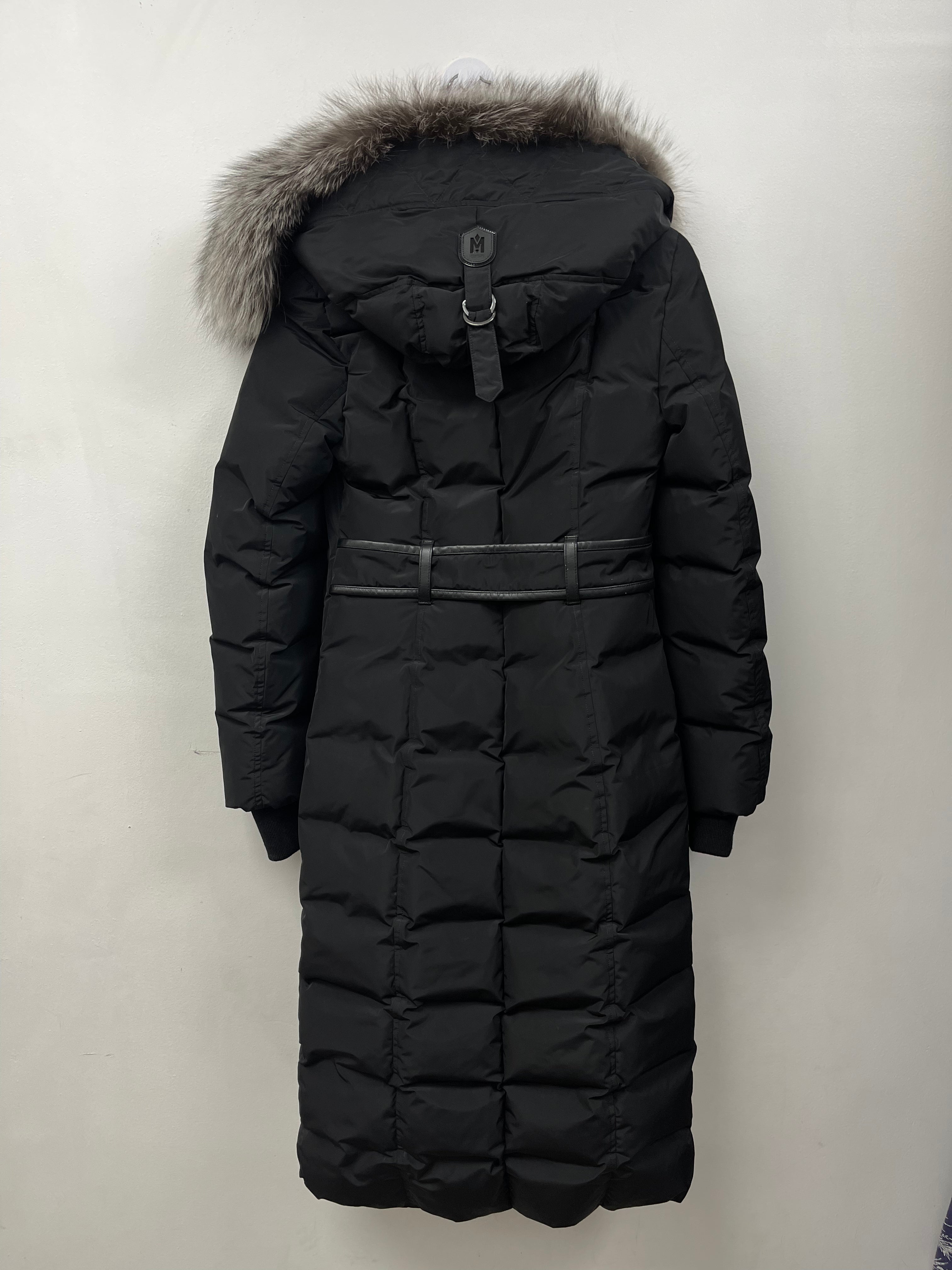 Mackage Black Fur Adali Jacket