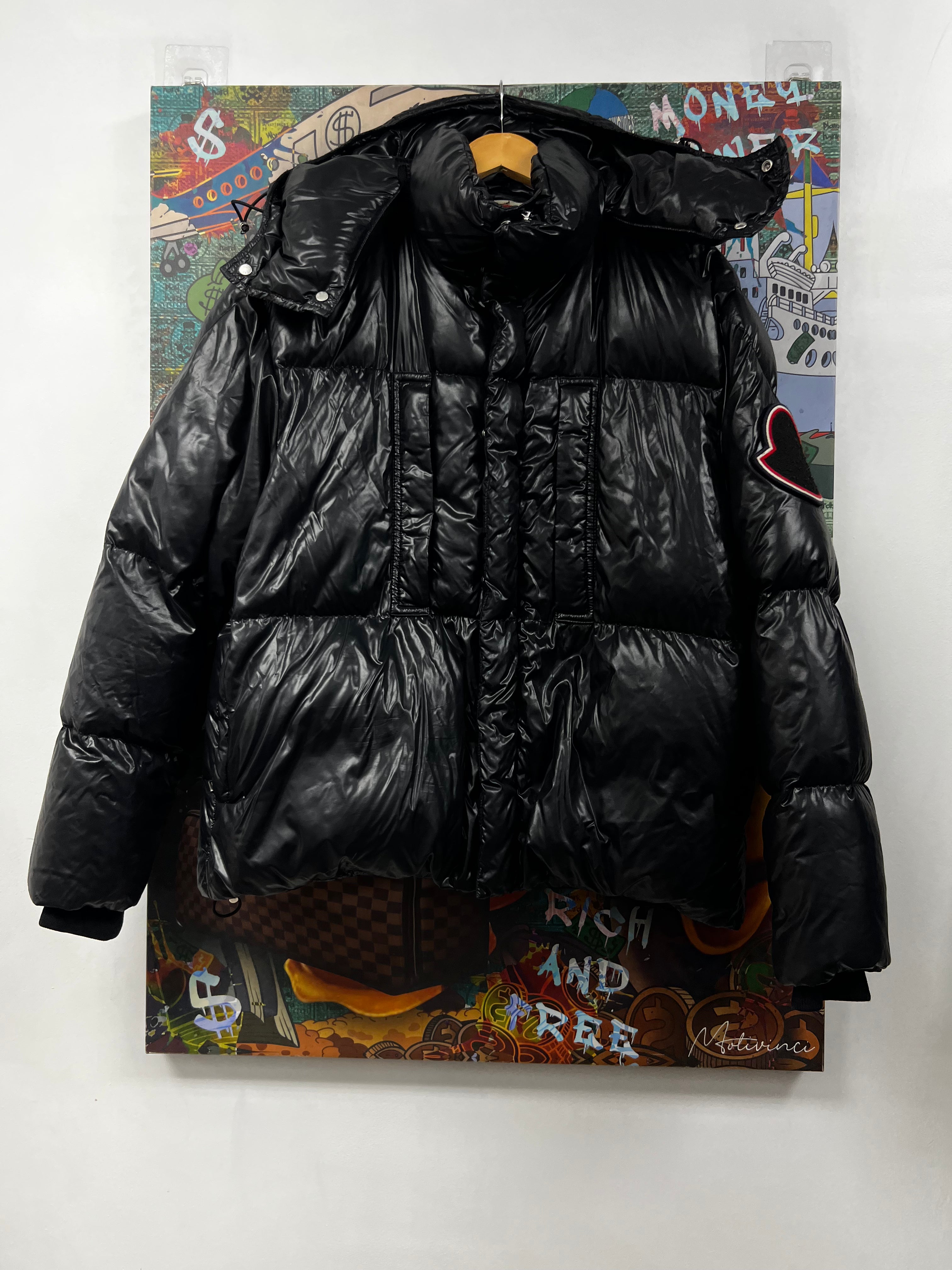 Moncler Black Nazca Puffer Jacket