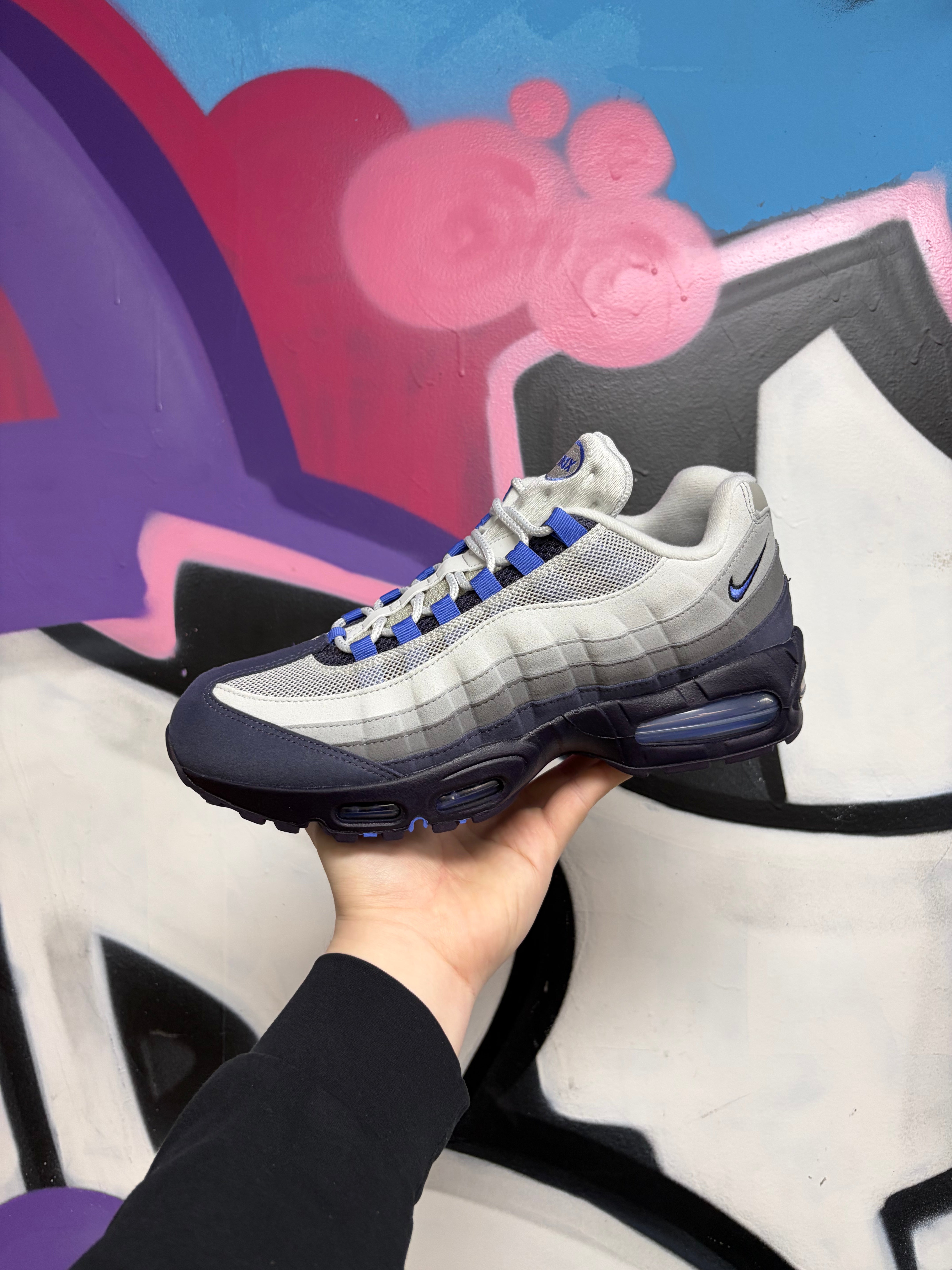 Nike AM95 Photon Dust Purple Dynasty Sneakers