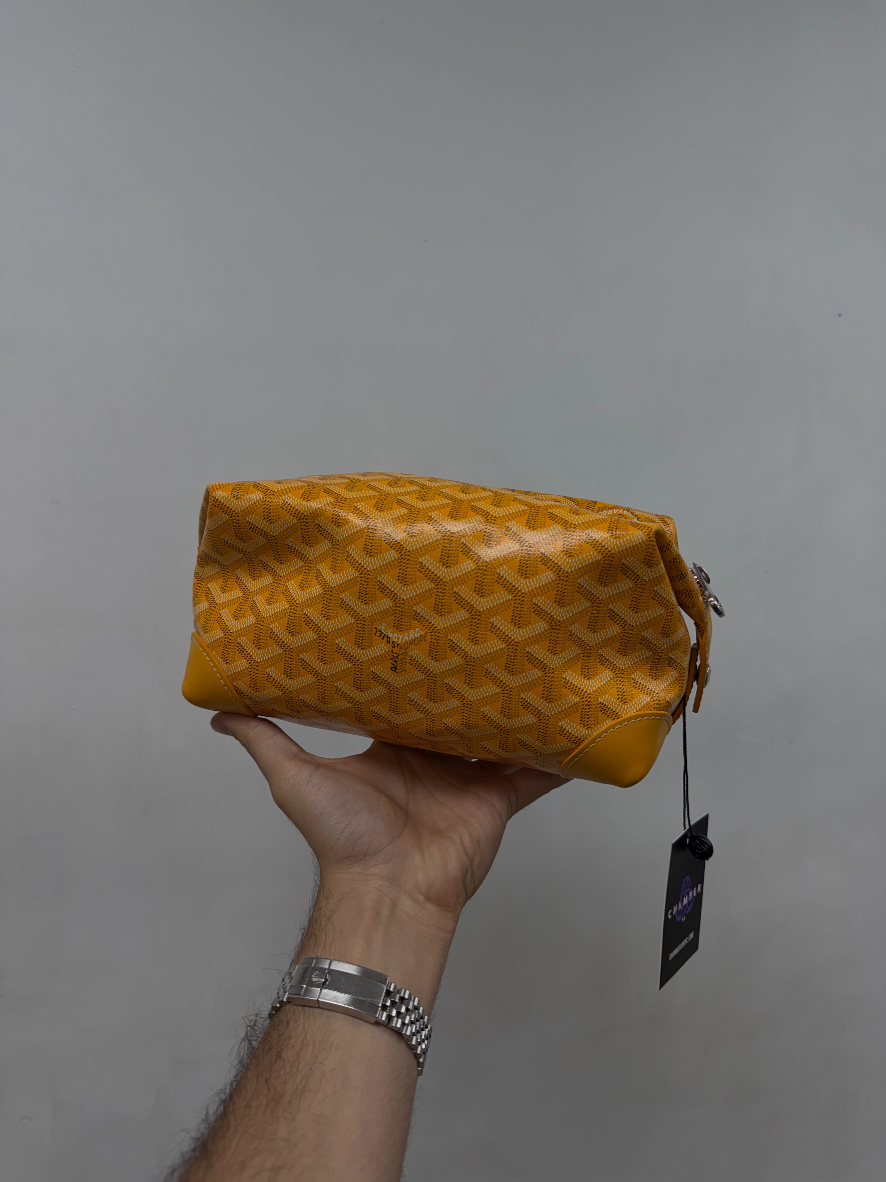 Goyard Yellow Boeing Bag