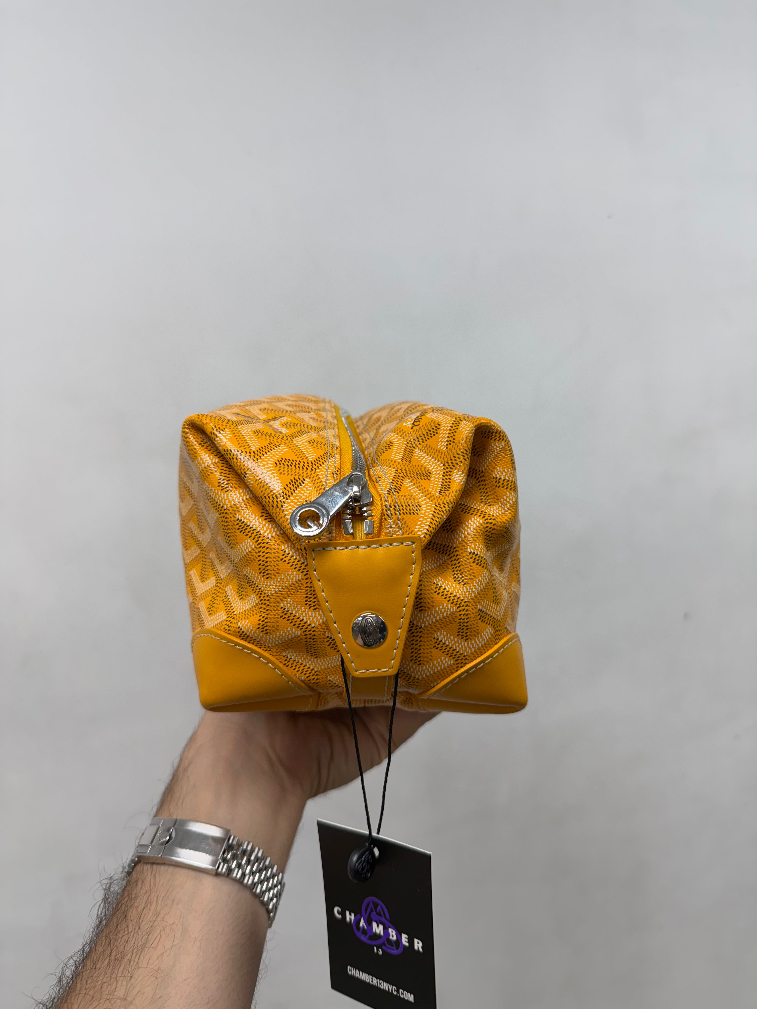 Goyard Yellow Boeing Bag