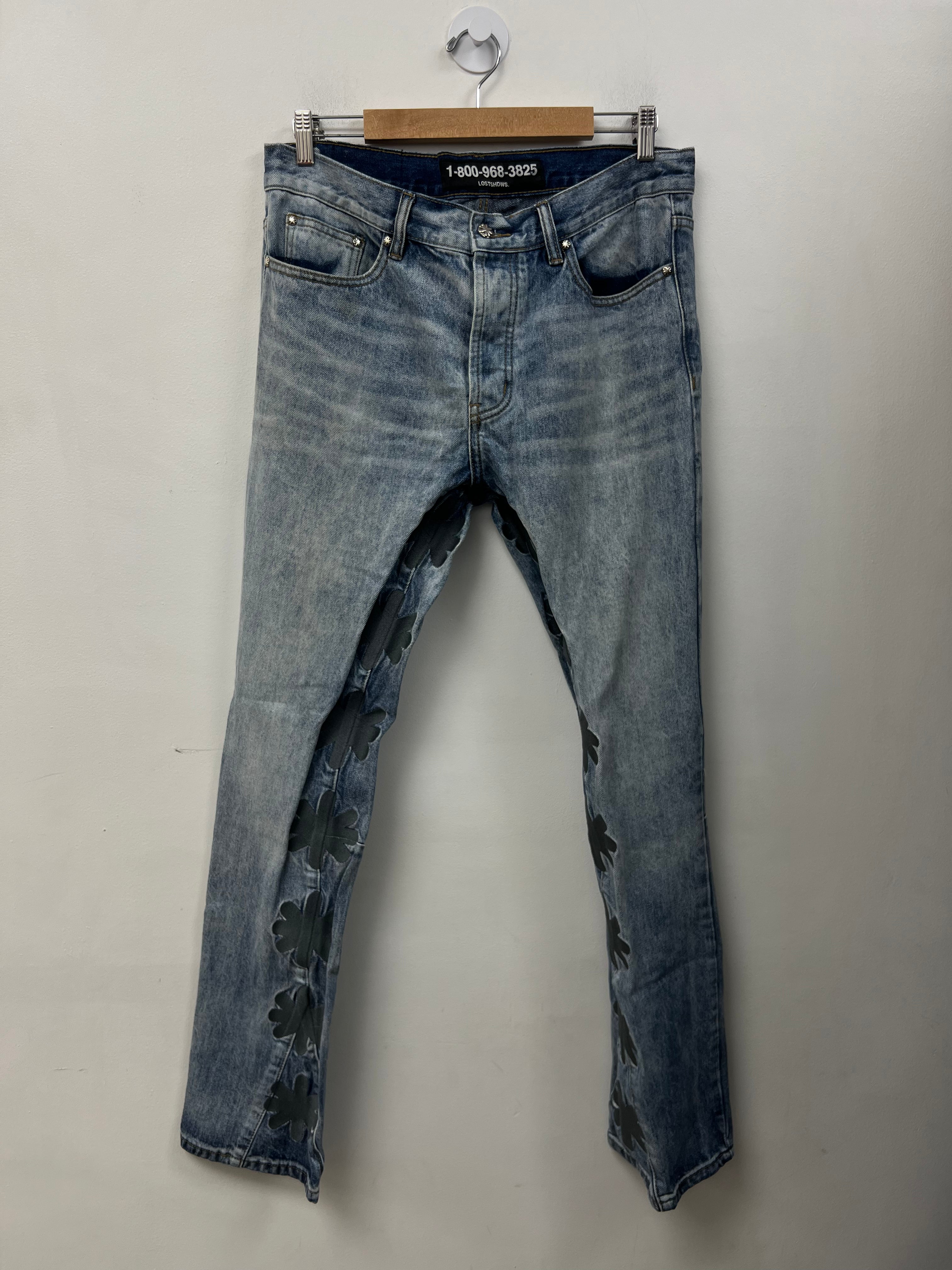 LOSTSHDWS Light Wash Graphite Jeans