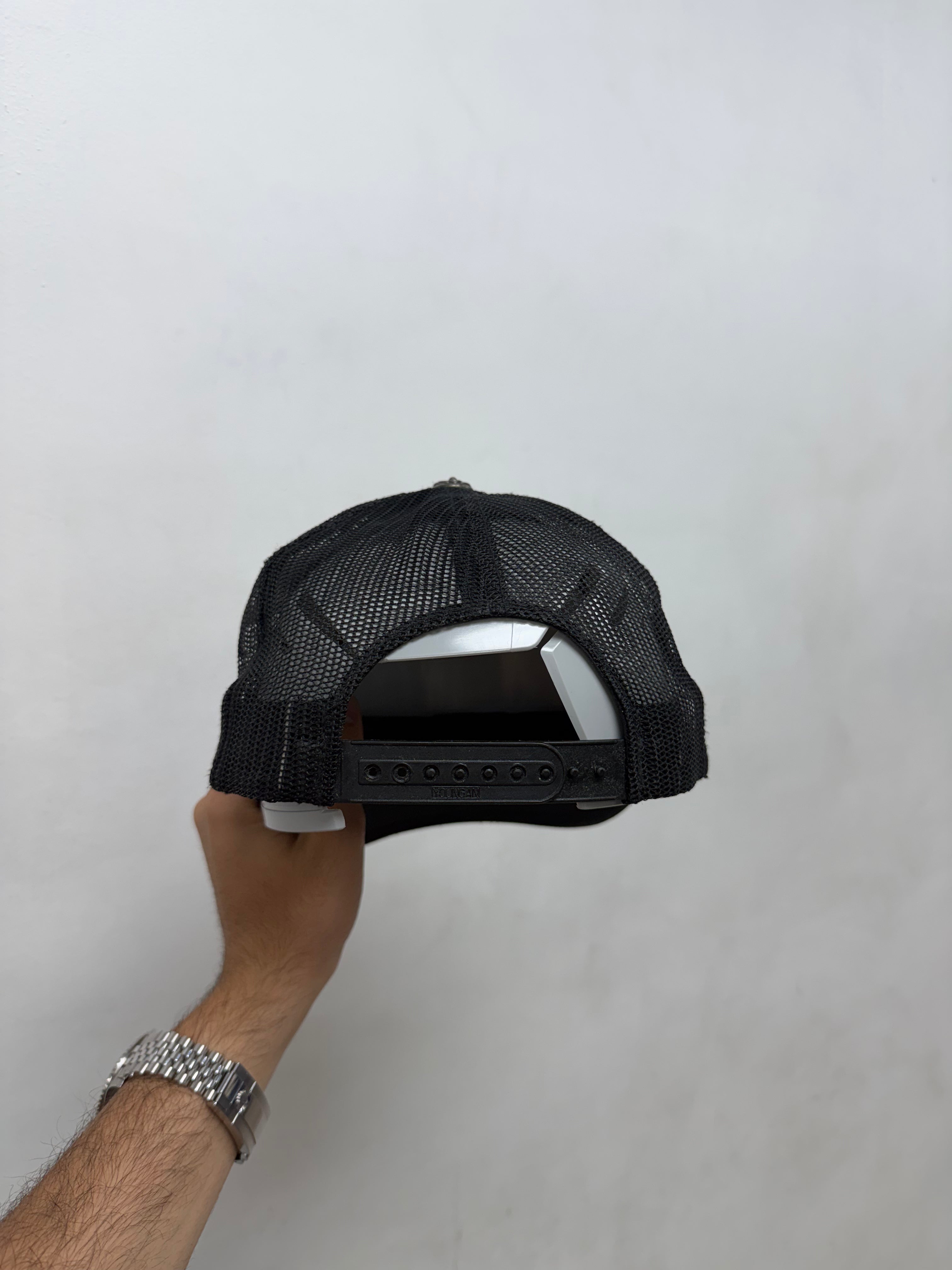 Chrome  Hearts Vintage FUCK Patch Trucker Hat
