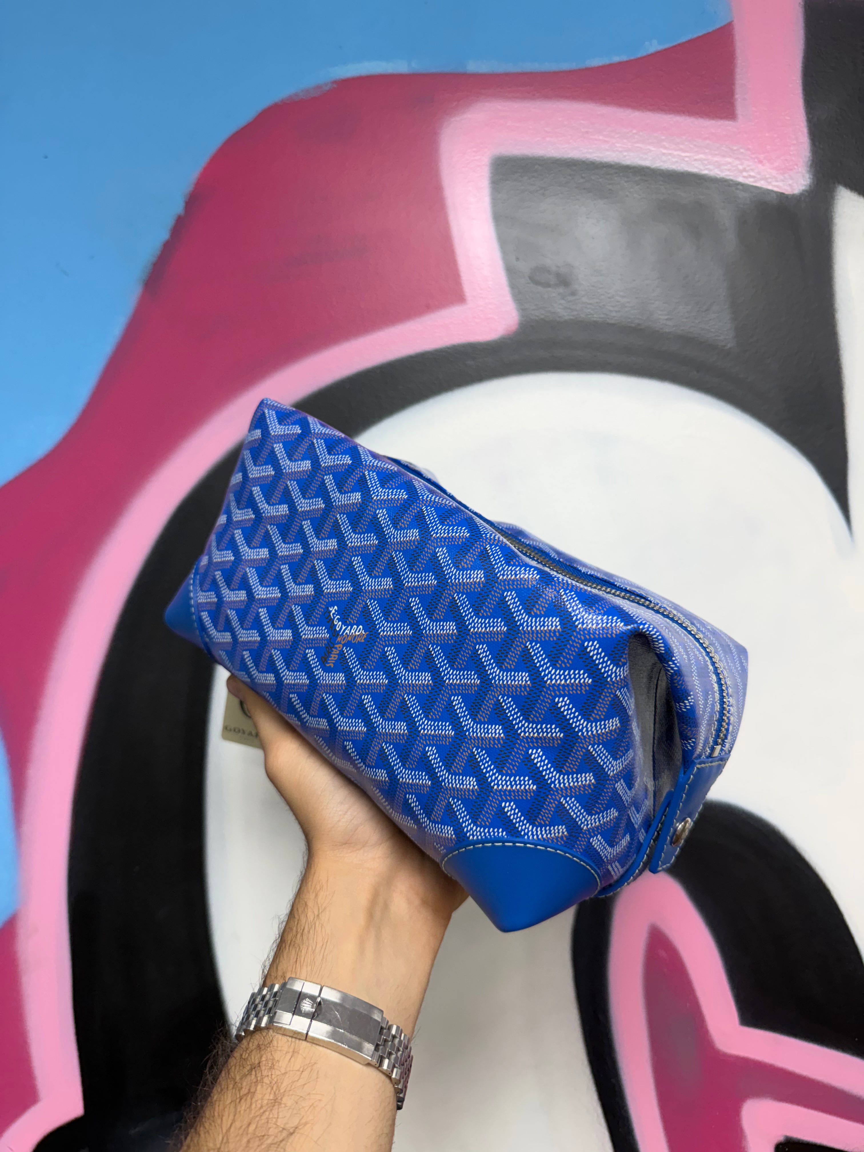 Goyard Sky Blue Boeing Bag