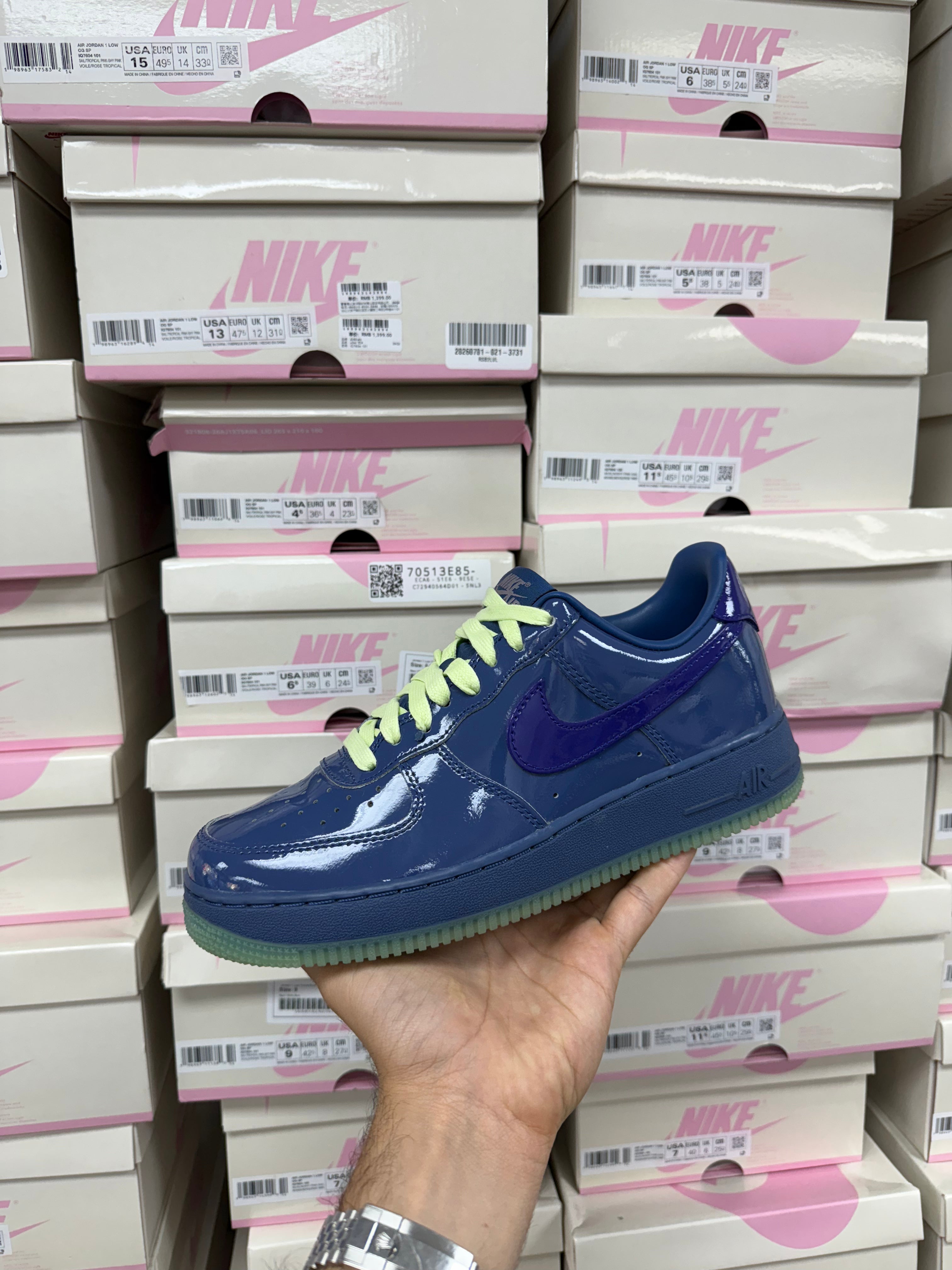 Nike AF1 Mystic Grape Sneakers