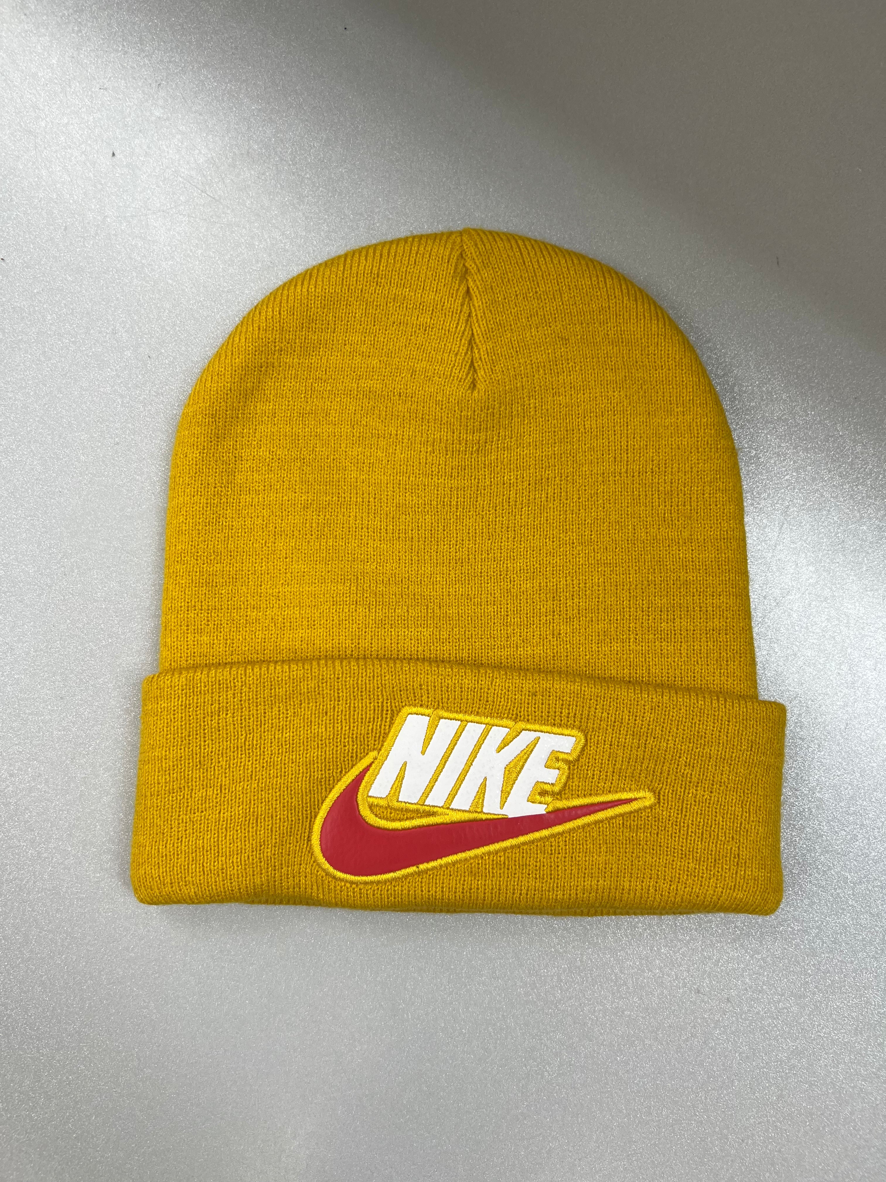 Supreme x Nike Yellow Beanie