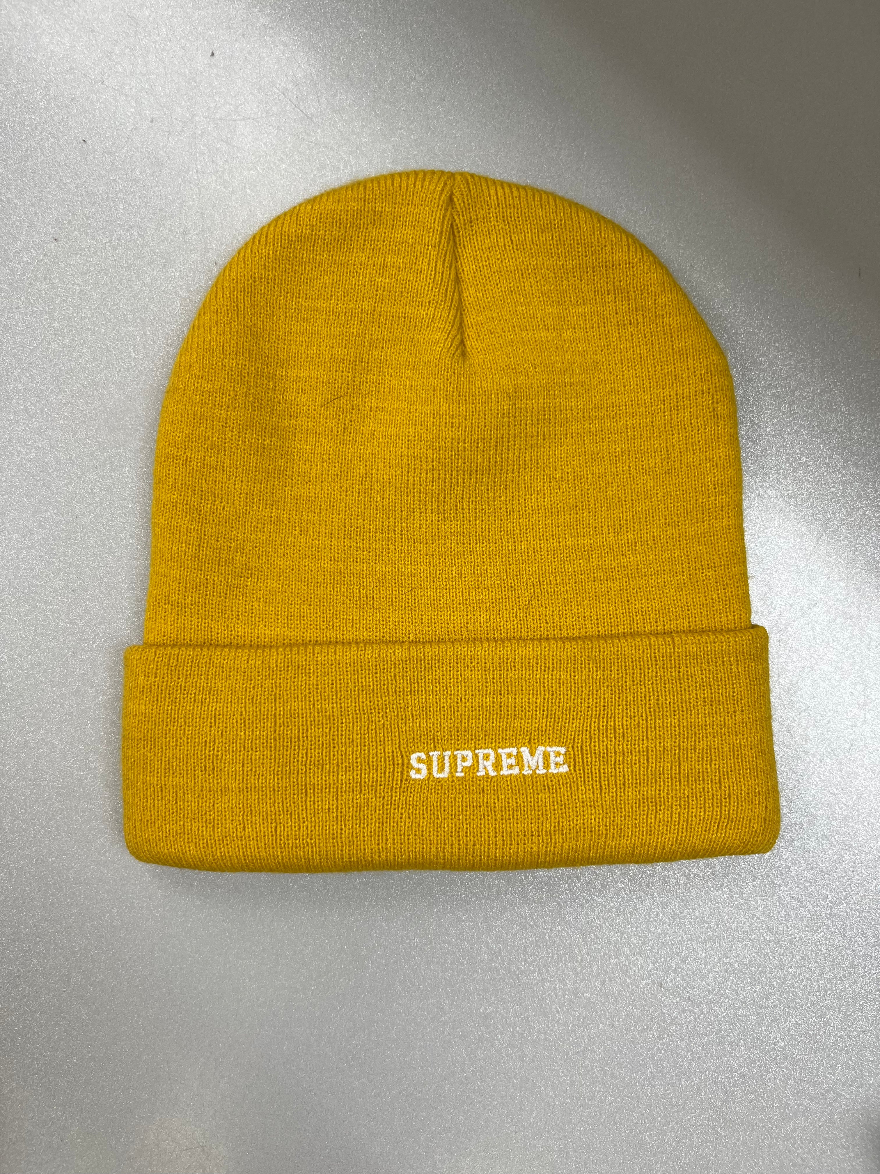 Supreme x Nike Yellow Beanie
