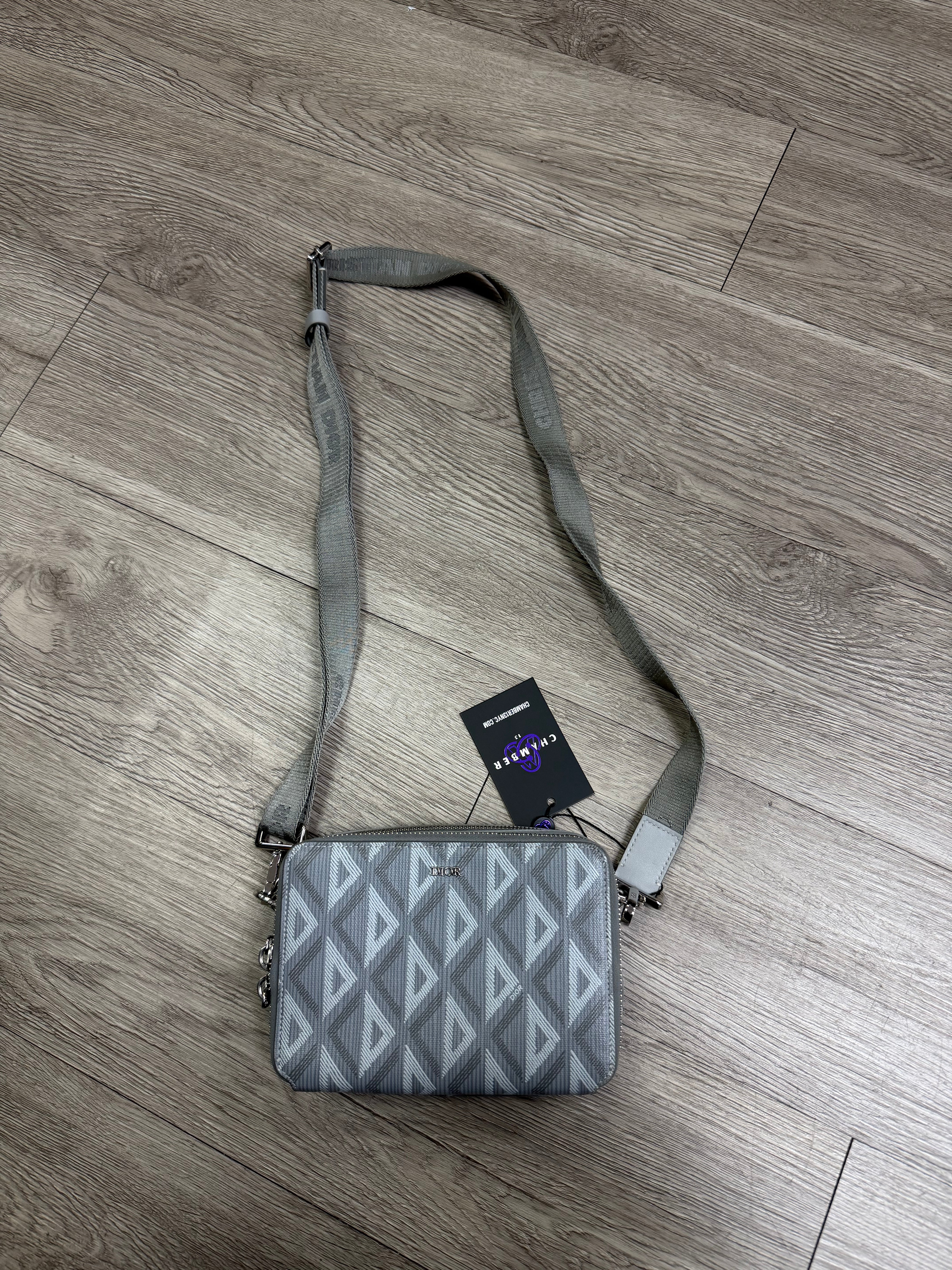 Dior Grey CD Diamond Bag