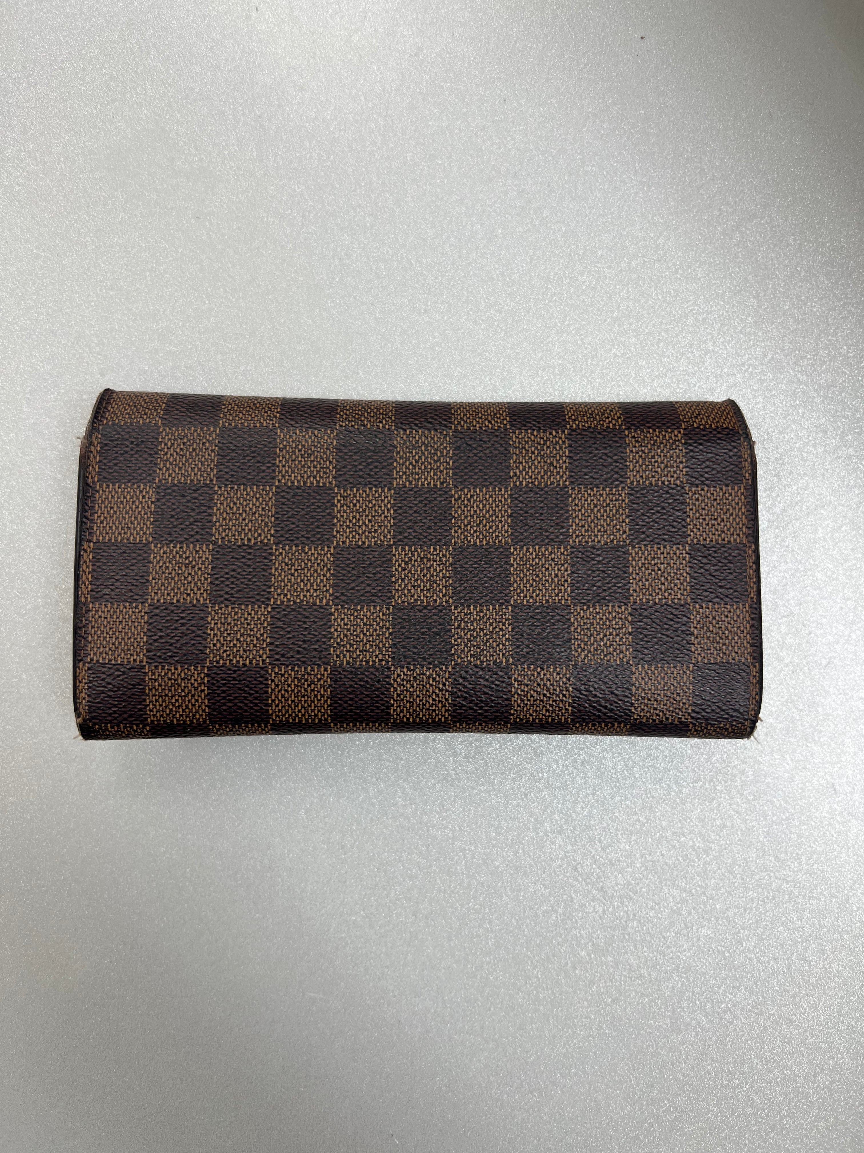 Louis Vuitton Brown Damier Long Wallet
