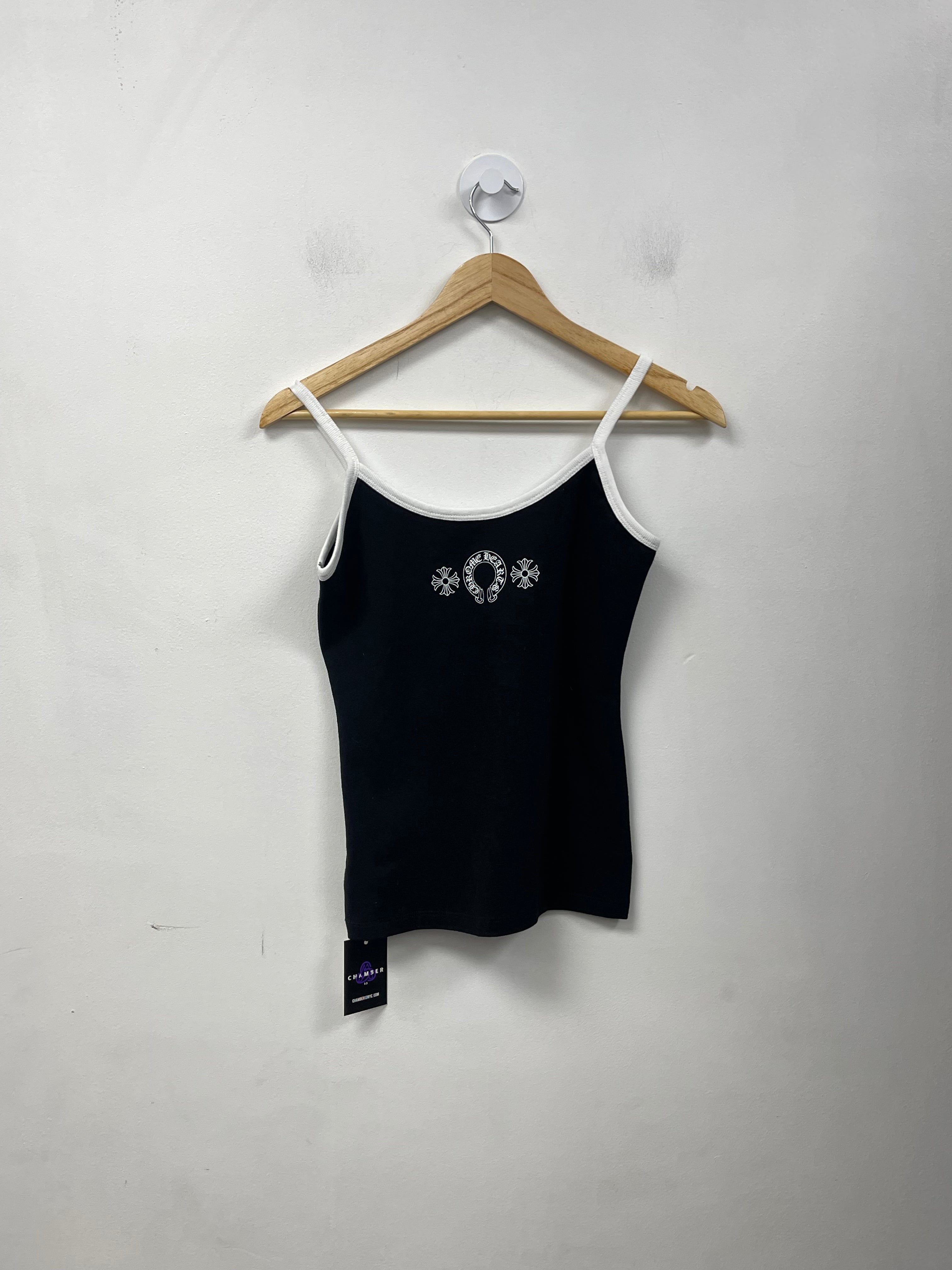 Chrome Hearts Black Skater Tank