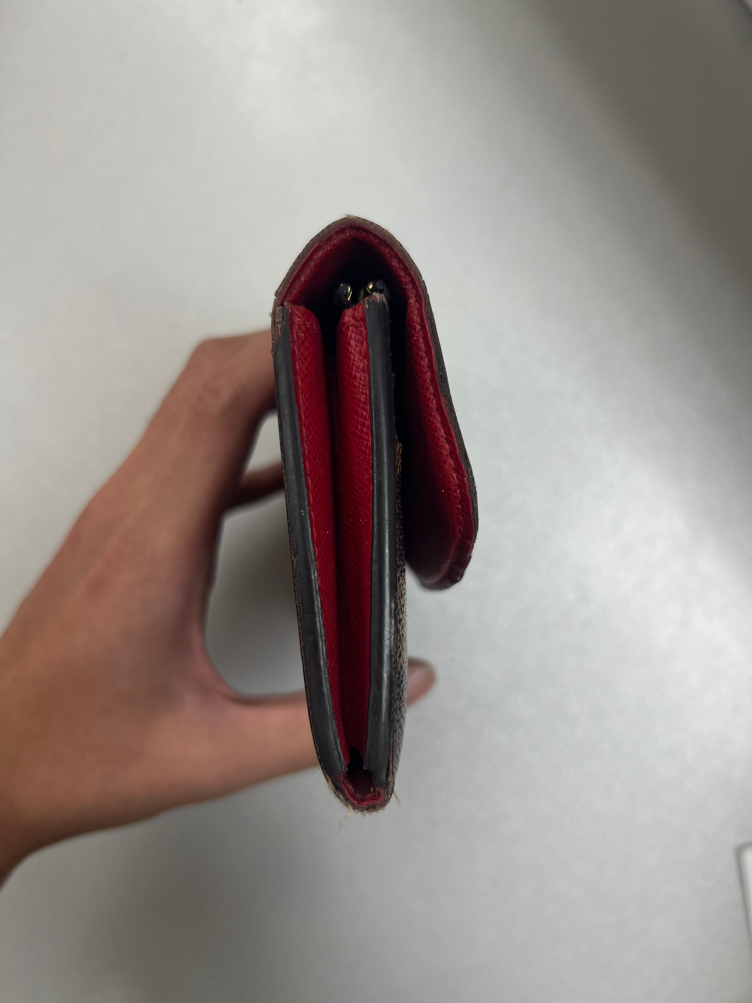Louis Vuitton Brown Damier Long Wallet