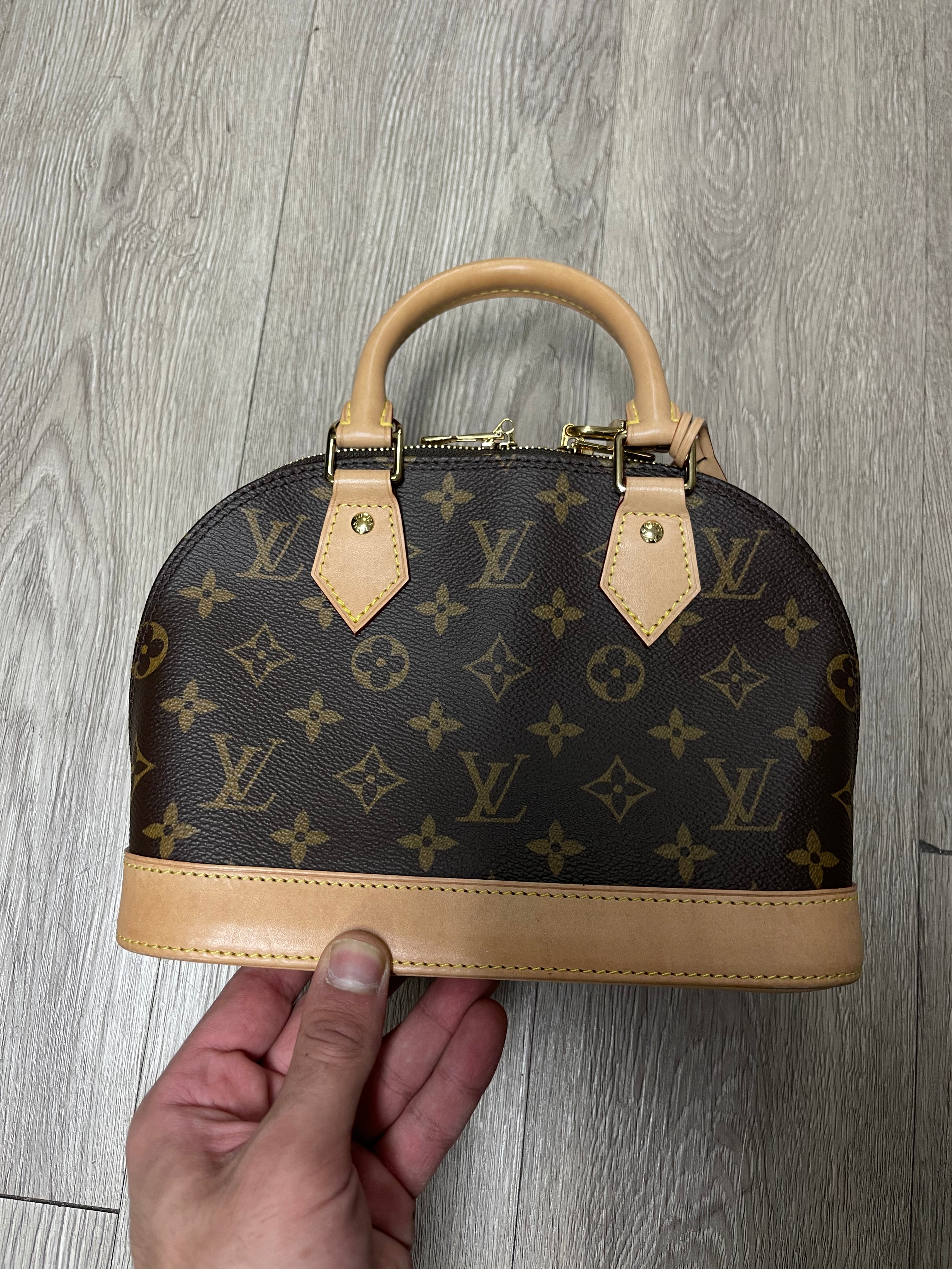 Louis Vuitton Brown Monogram Alma BB Bag