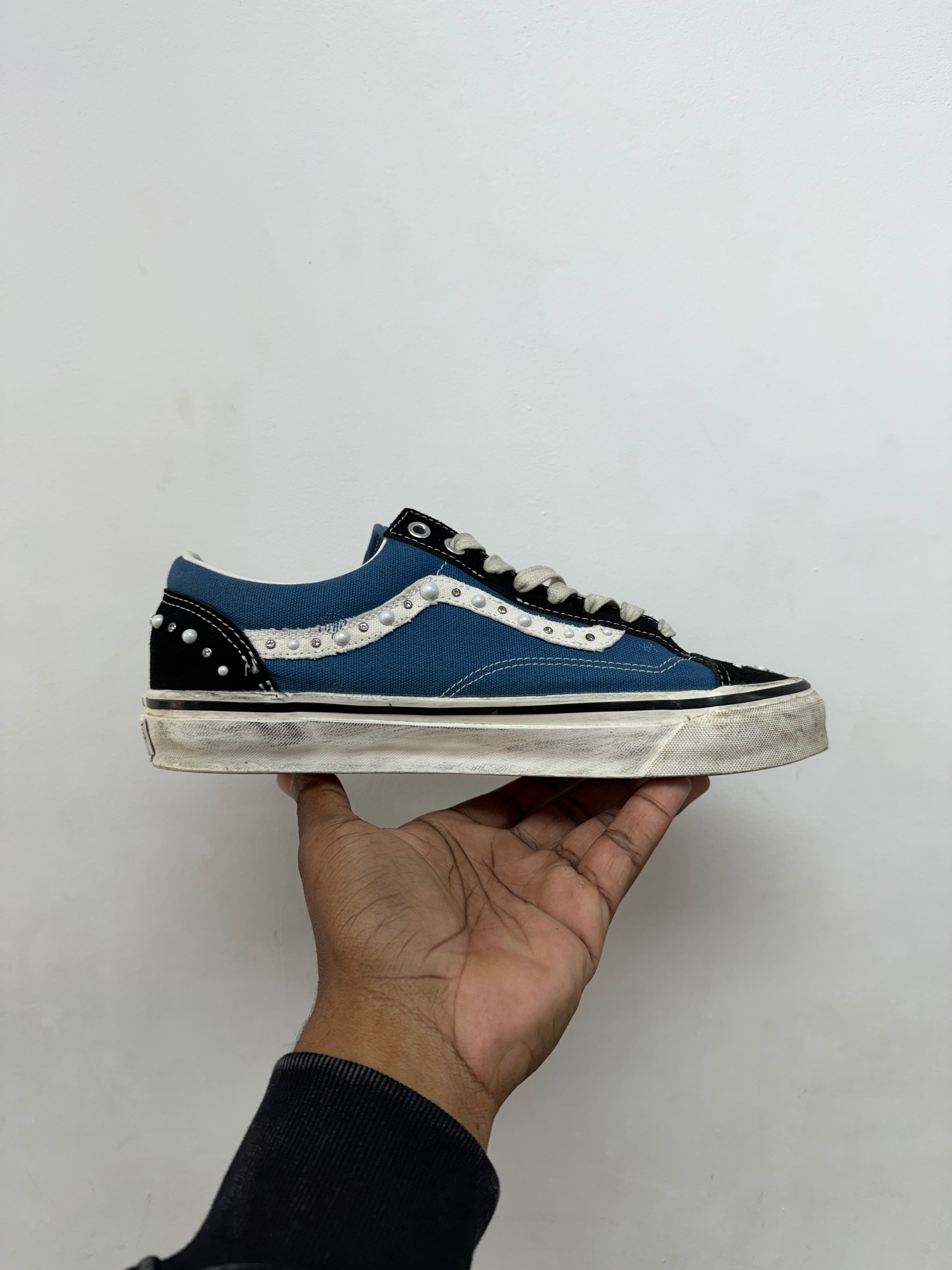 Vans Navy Pearlized Pack Sneakers