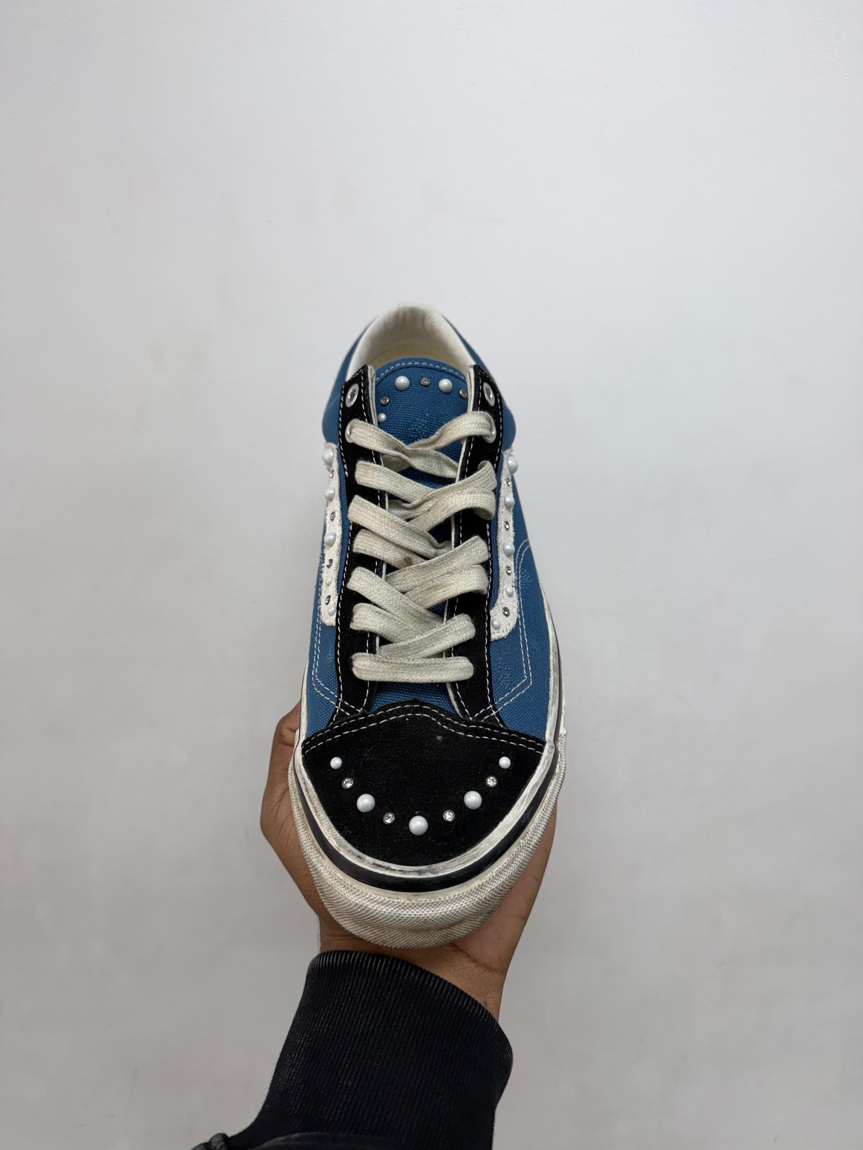 Vans Navy Pearlized Pack Sneakers