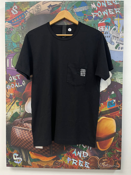 Chrome Hearts Black Eye Chart Cut & Sew Tee