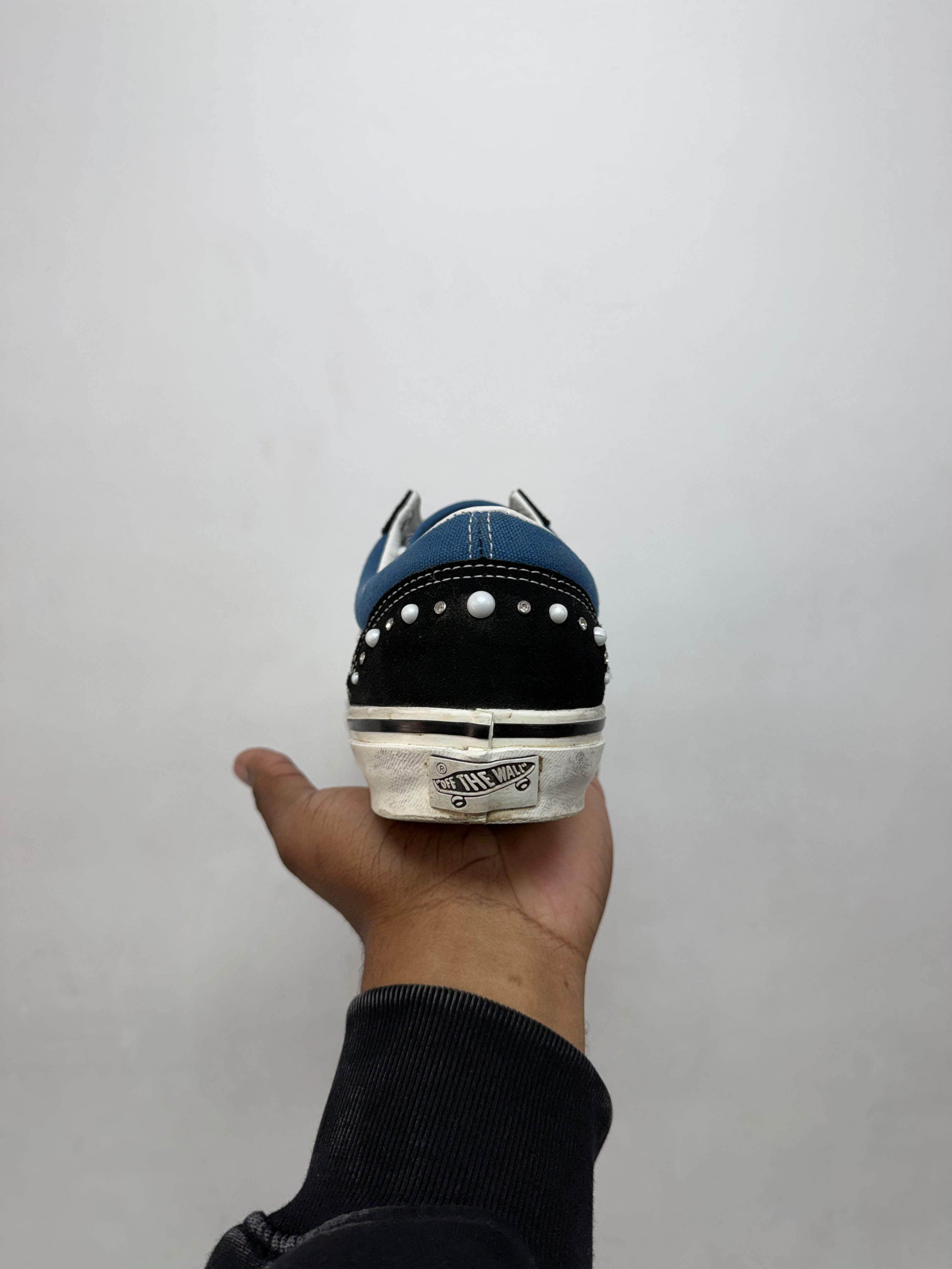 Vans Navy Pearlized Pack Sneakers