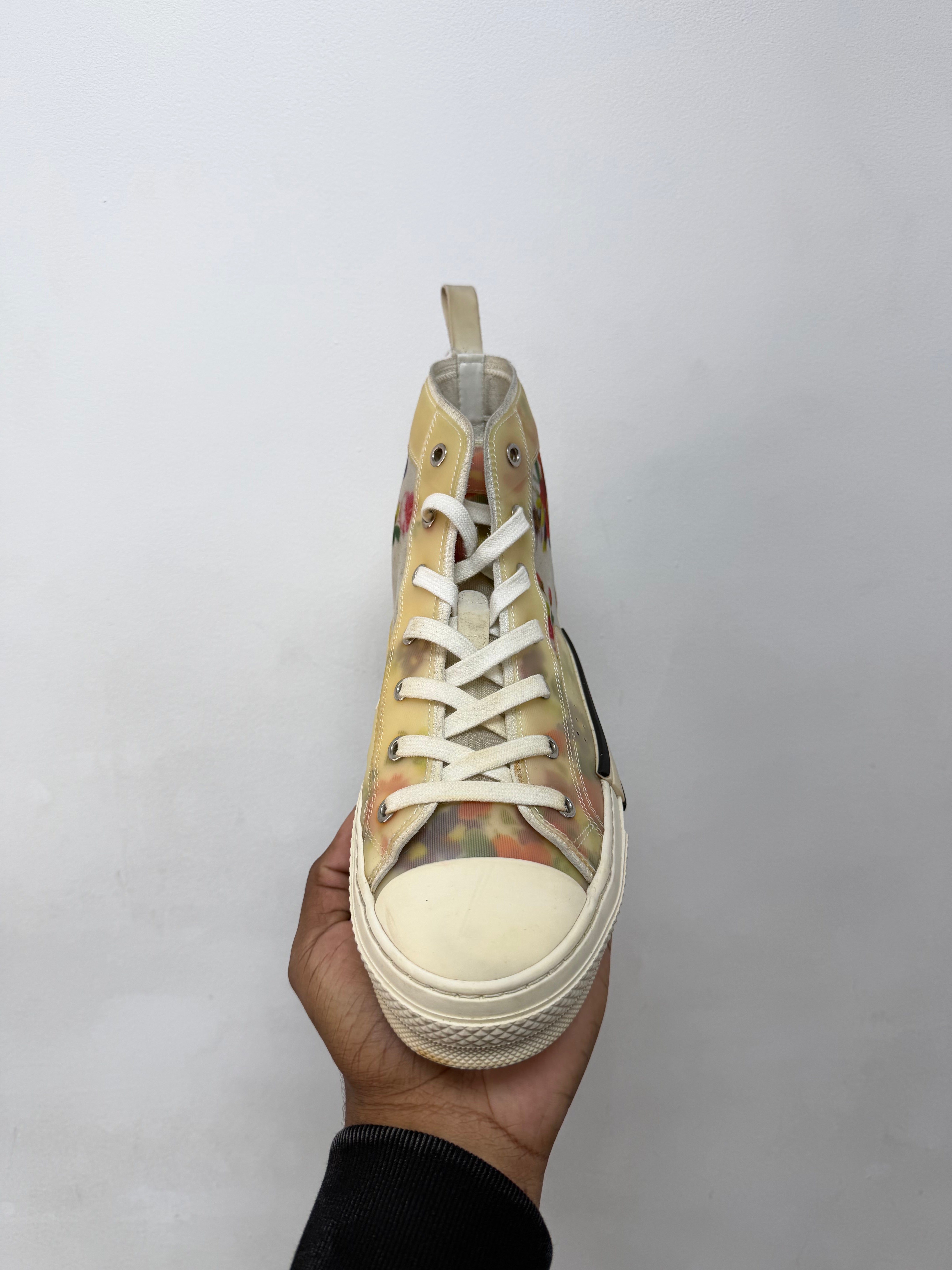 Dior Floral B23 High (Yellowing) Sneakers