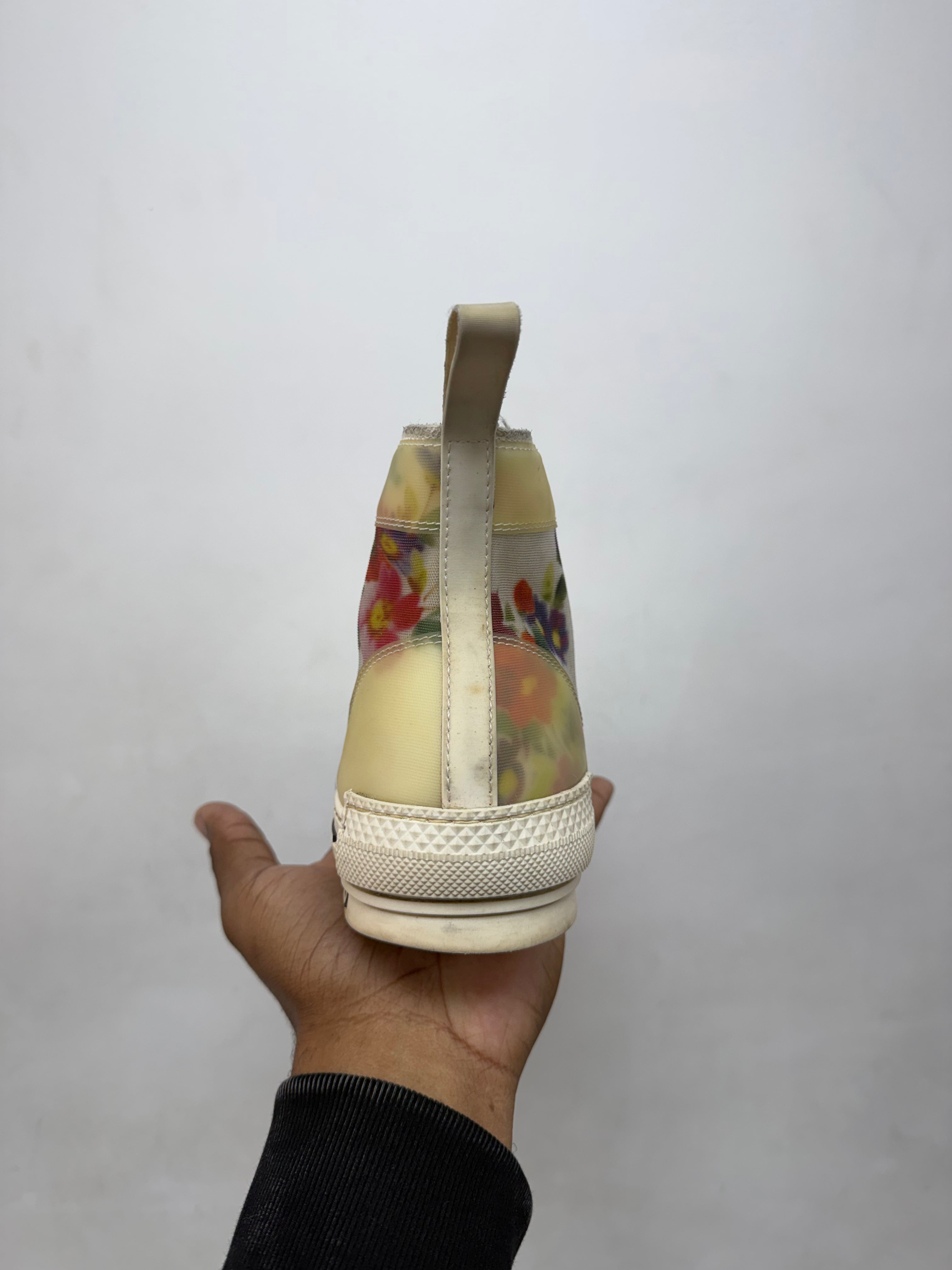 Dior Floral B23 High (Yellowing) Sneakers