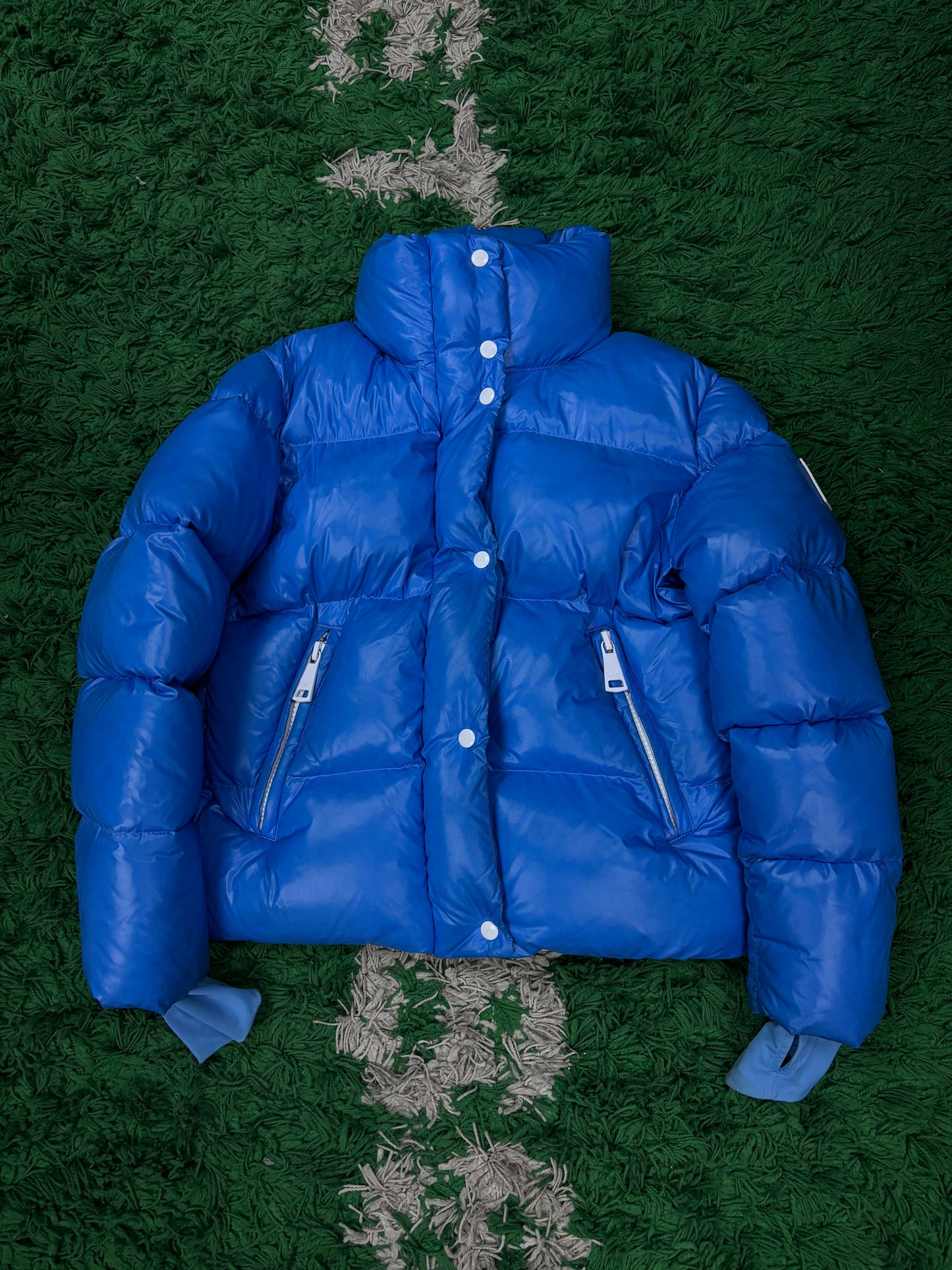 Sams Puffer Coat Blue Used Women's Medium