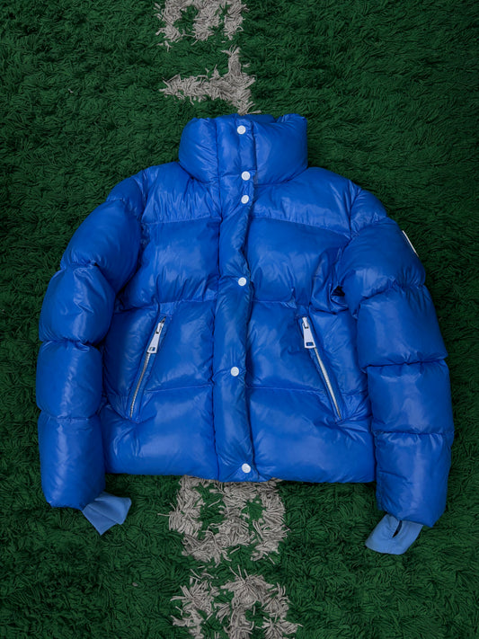 Sams Puffer Coat Blue Used Women's Medium