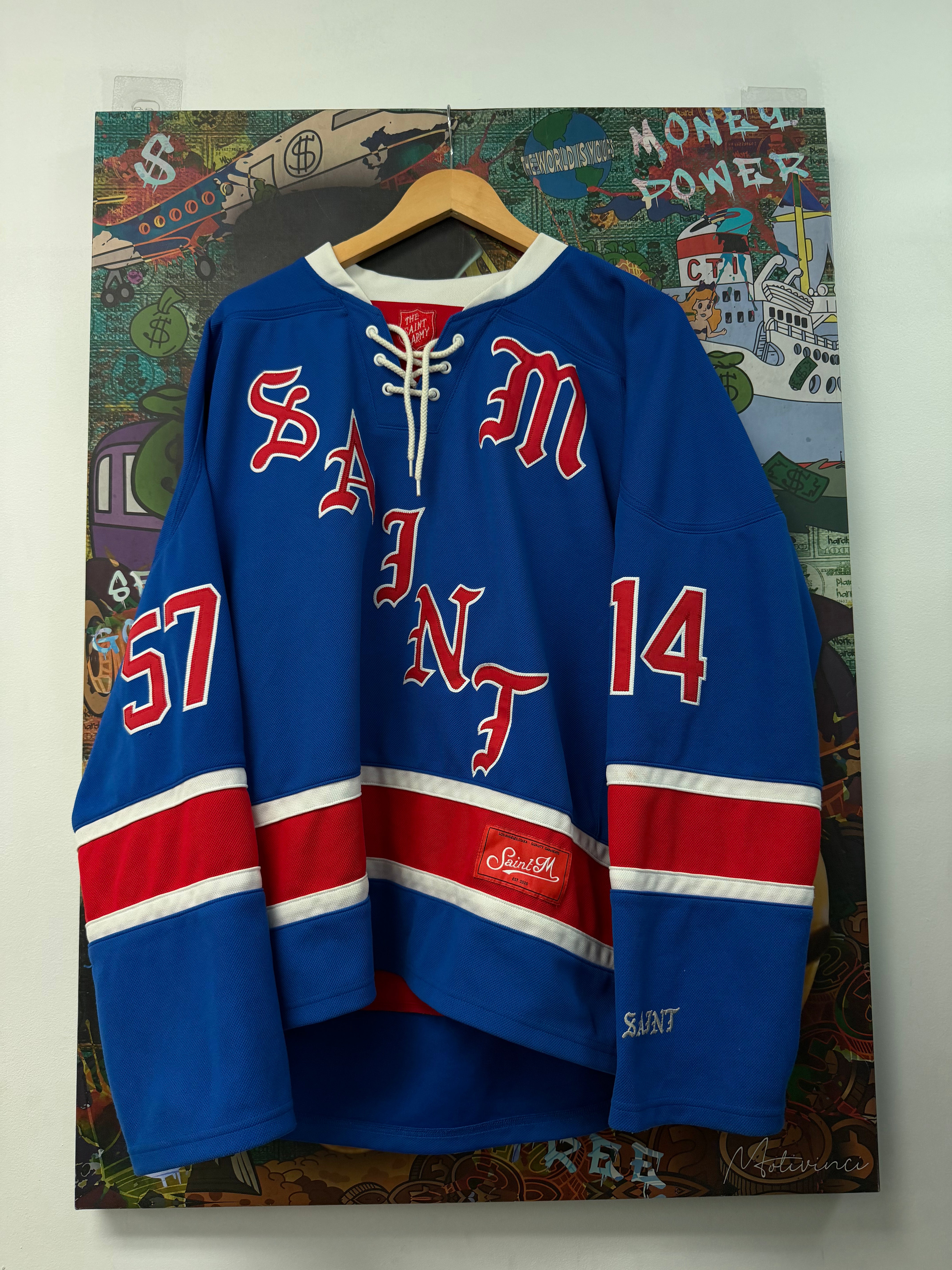 Saint Michael RWB Hockey Jersey