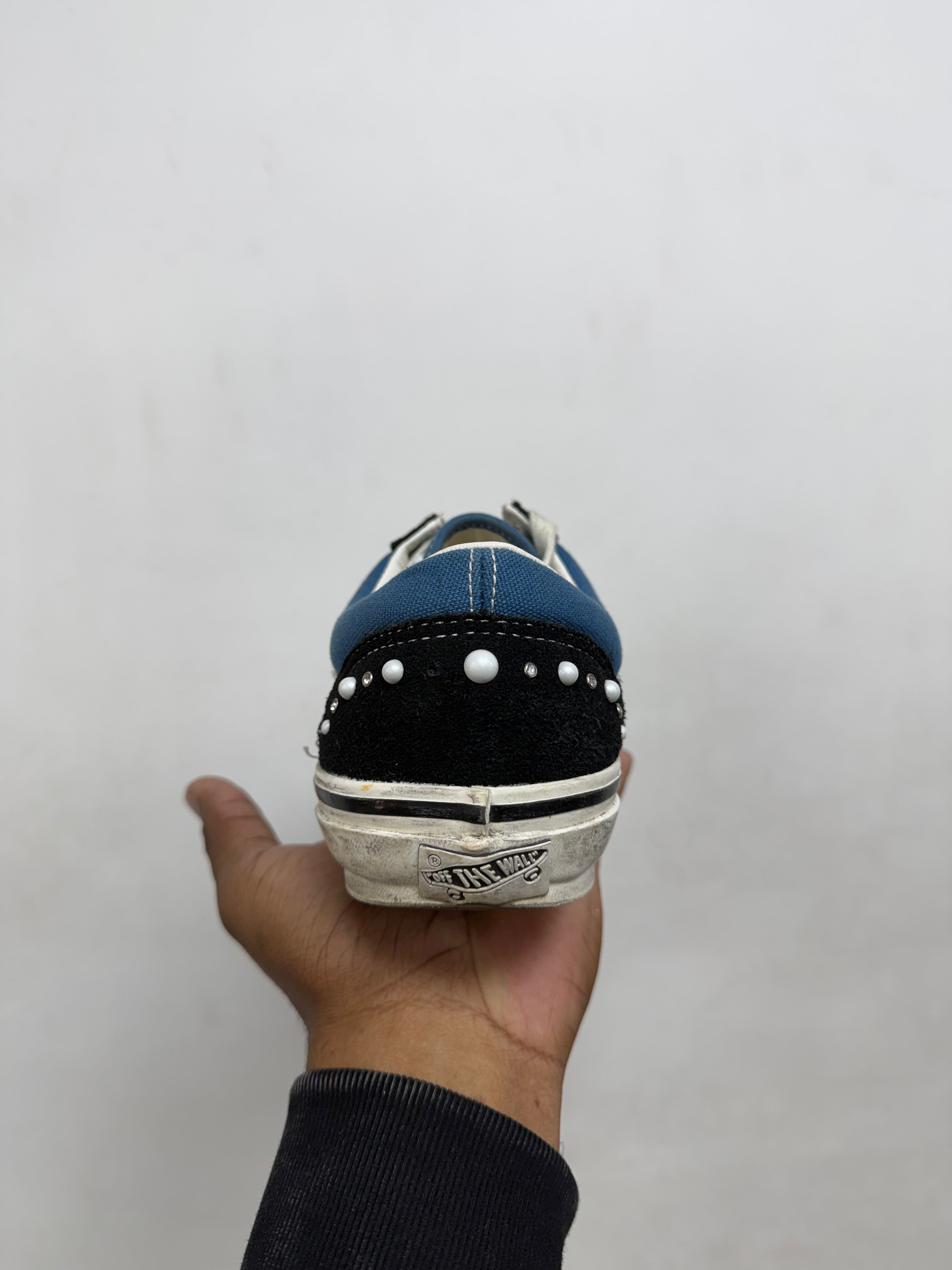 Vans Navy Pearlized Sneakers