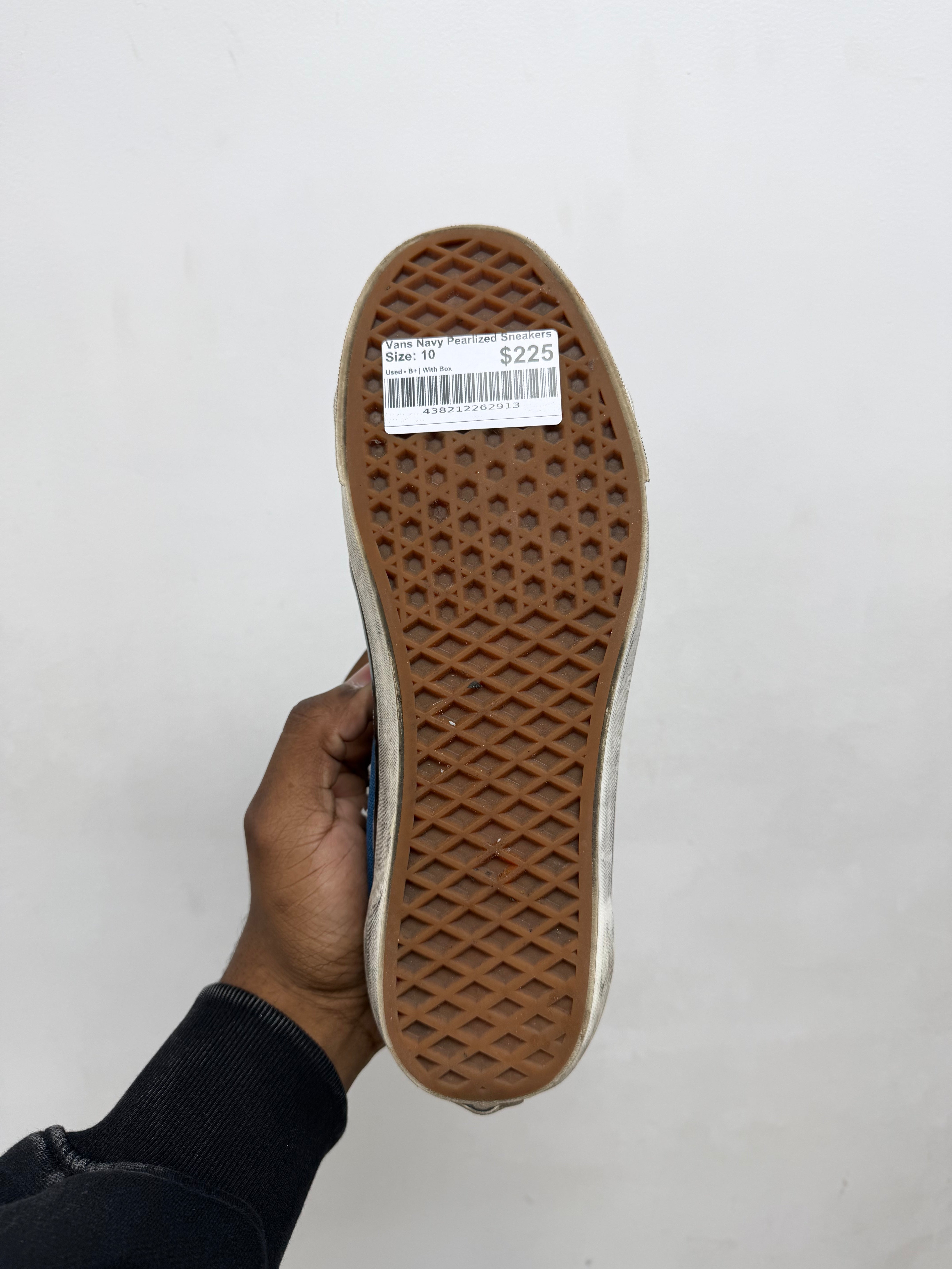 Vans Navy Pearlized Sneakers