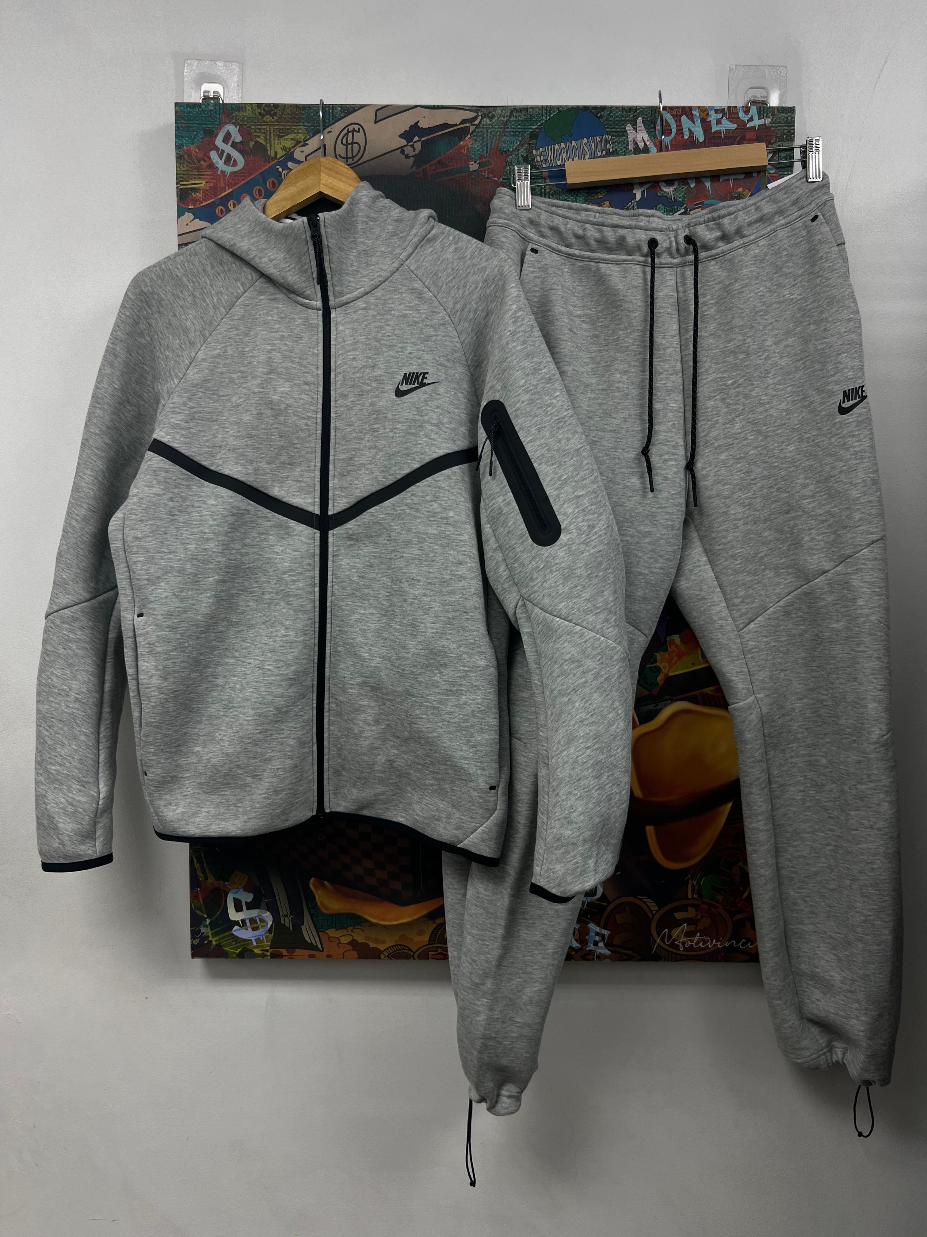 Nike Grey Tech Sweatsuit