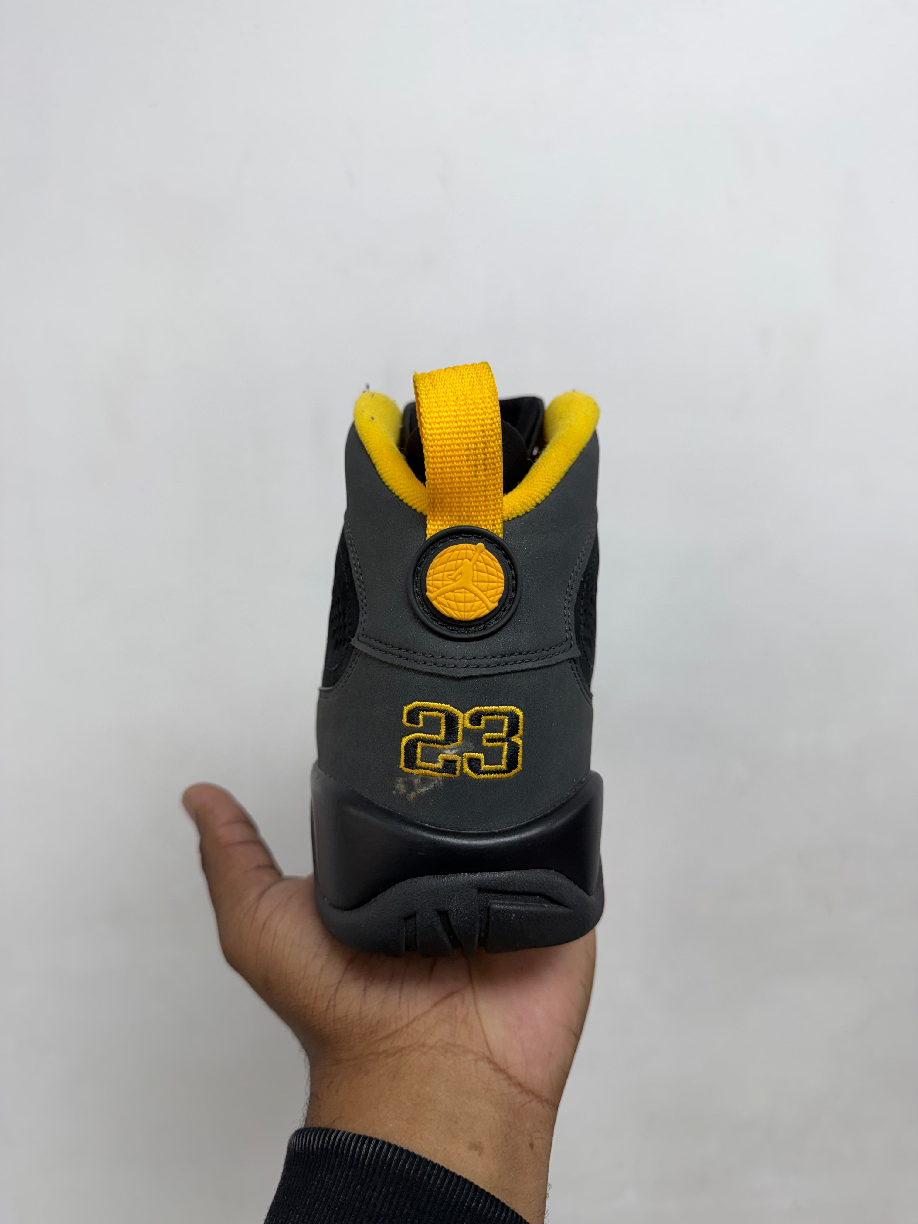 Jordan 9 University Gold Sneakers