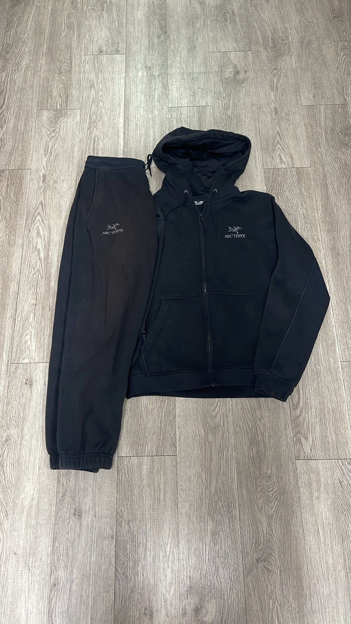 Arcteryx Black Sweatsuit