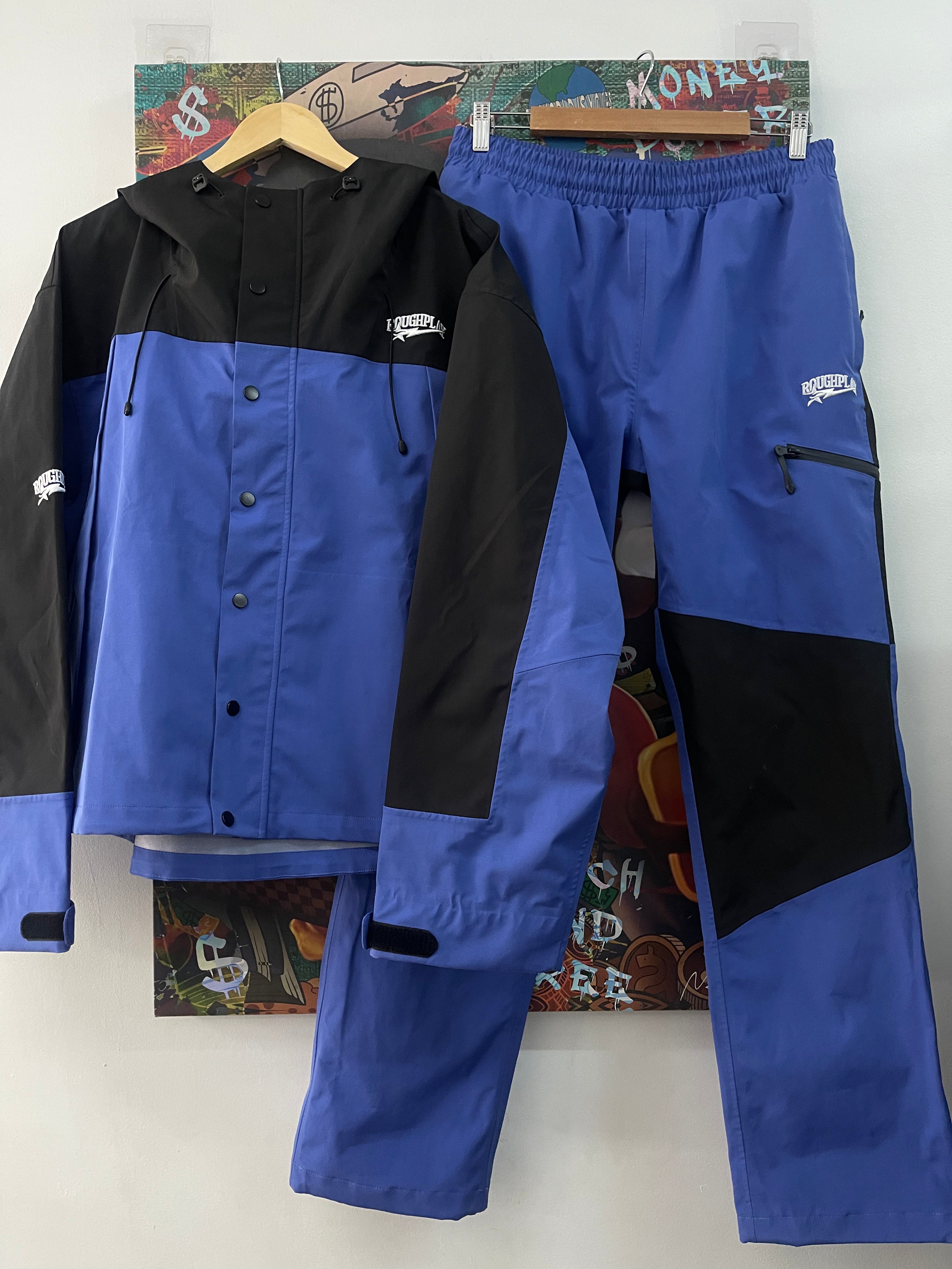 Roughplay Black Blue Cobalt Track Suit