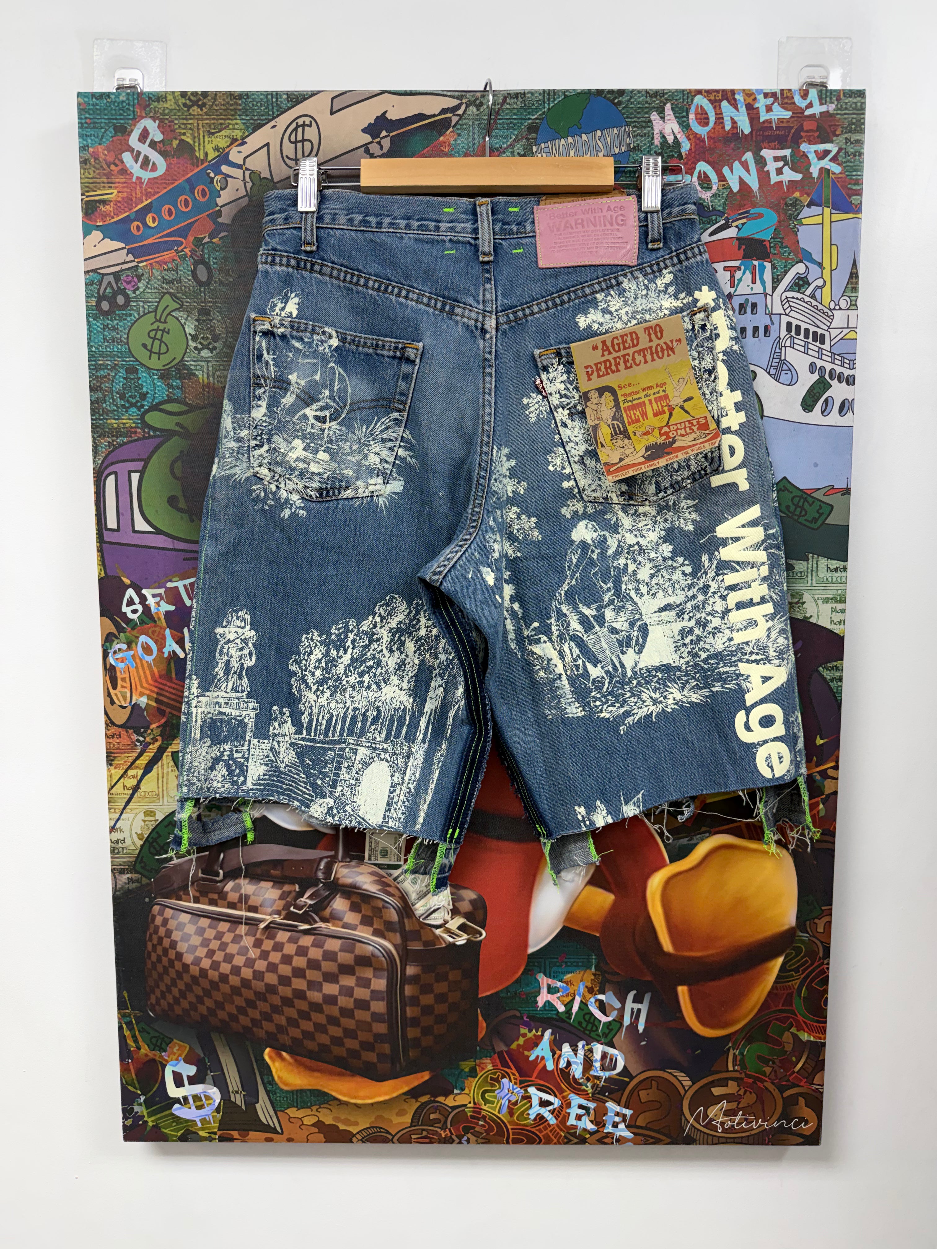 Better With Age Light Wash Teresa Shorts