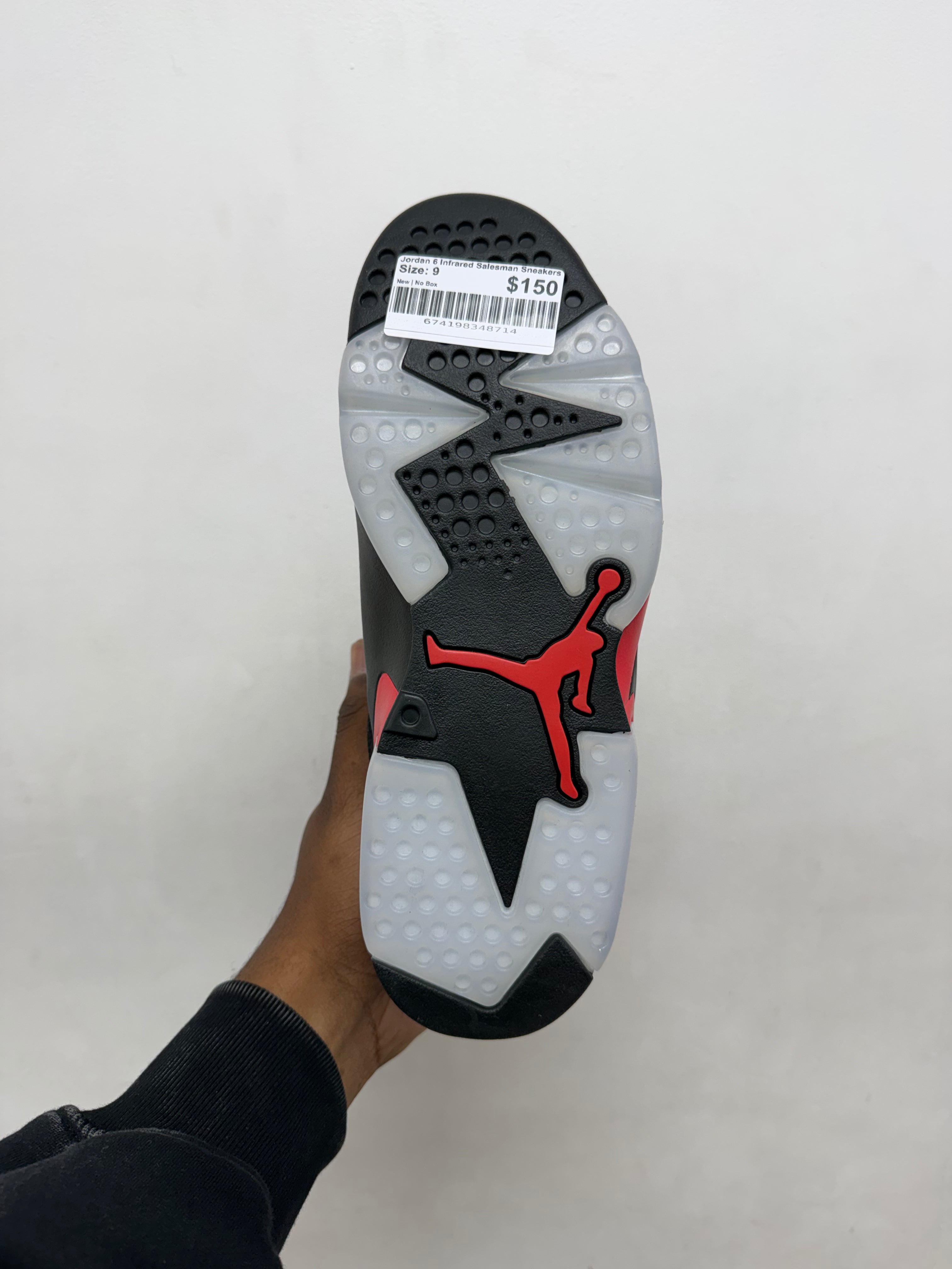 Jordan 6 Infrared Salesman Sneakers