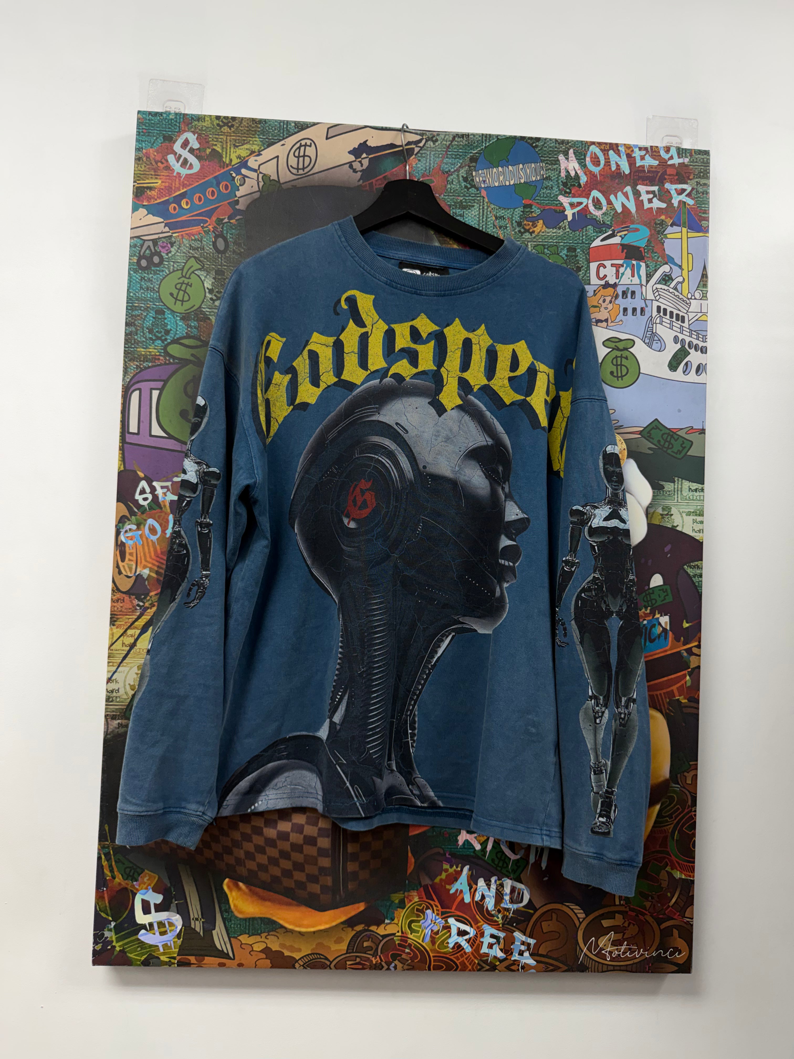 Godspeed Blue Alexa Long Sleeve