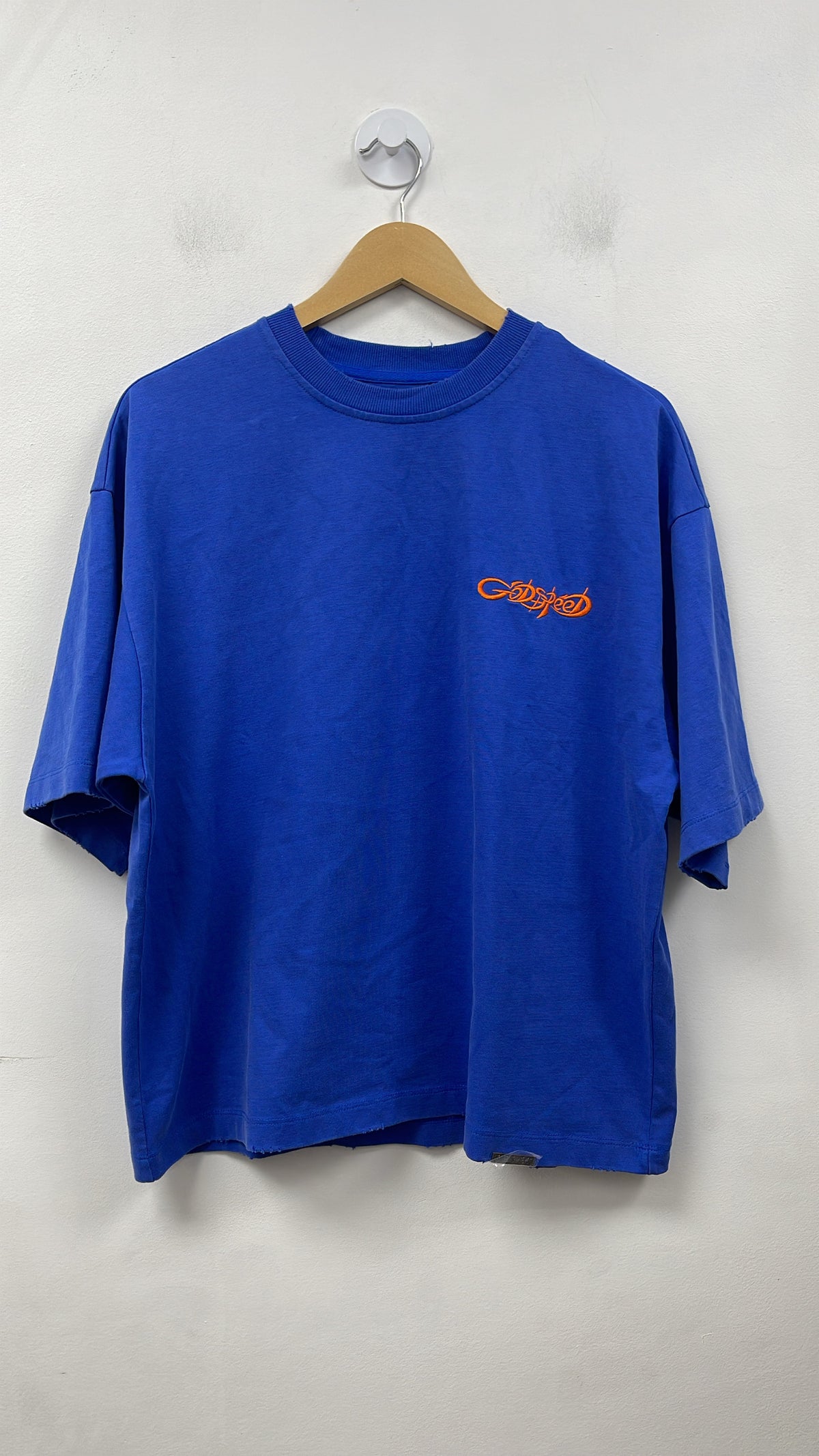 Godspeed Blue Orange Vital Necessi Tee