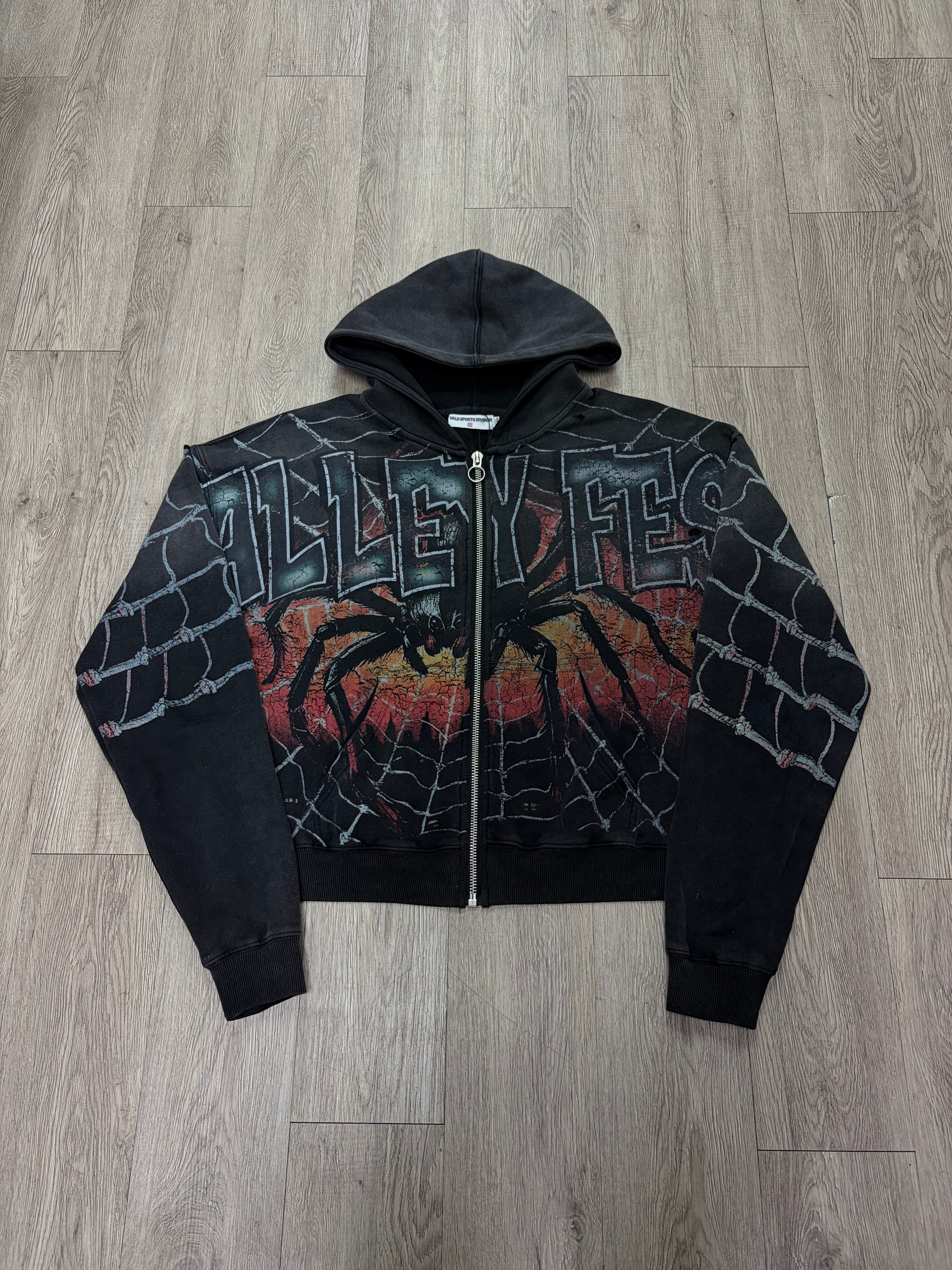 Vale Spider Web Zip Up