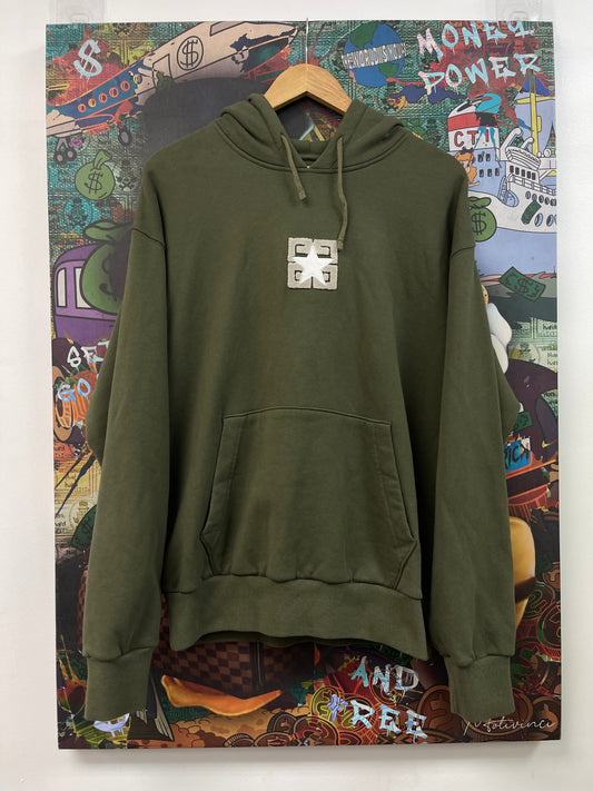 Givenchy Olive 4G Star Logo Hoodie