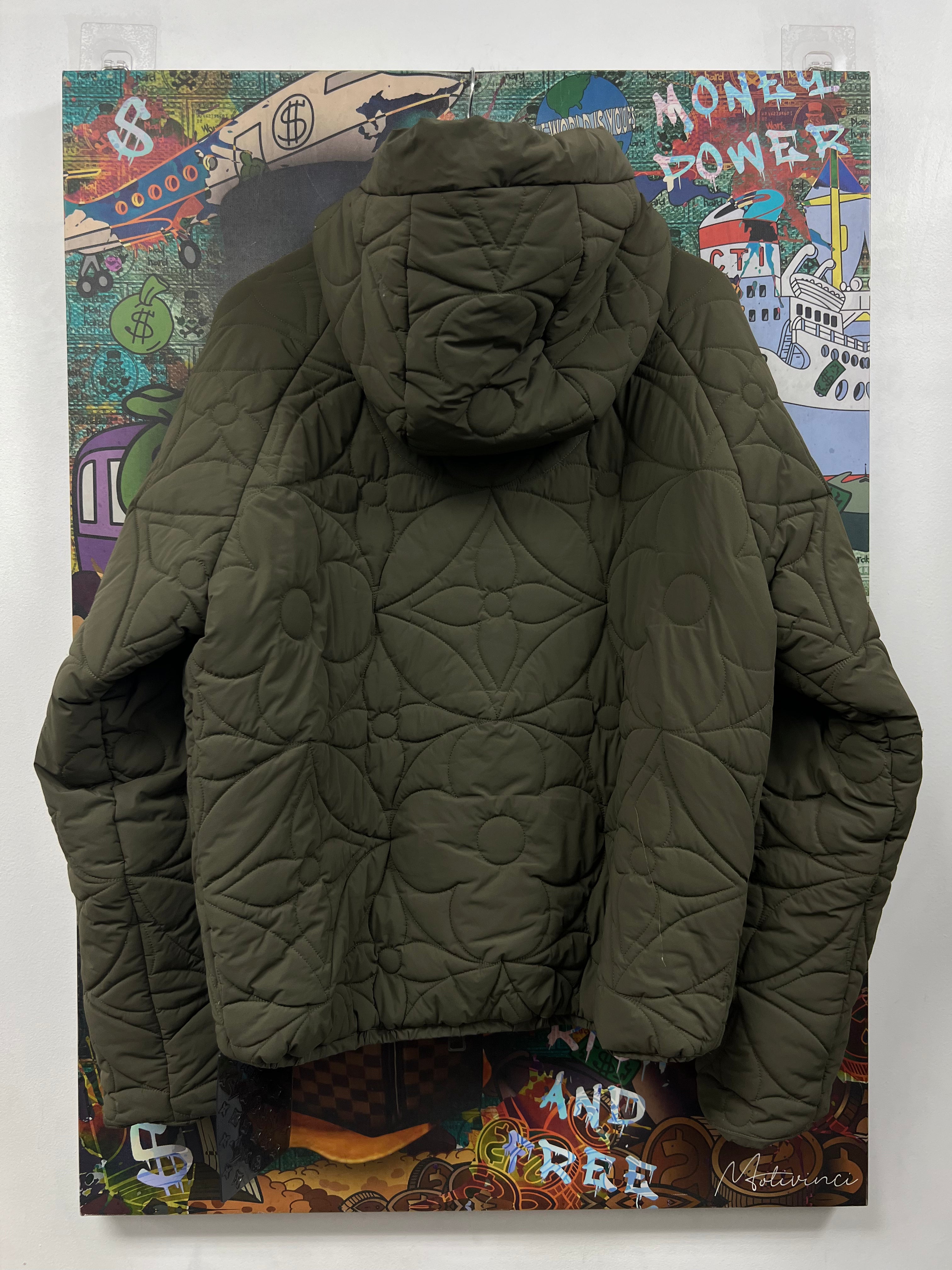 Louis Vuitton Olive Monogram (48) Jacket