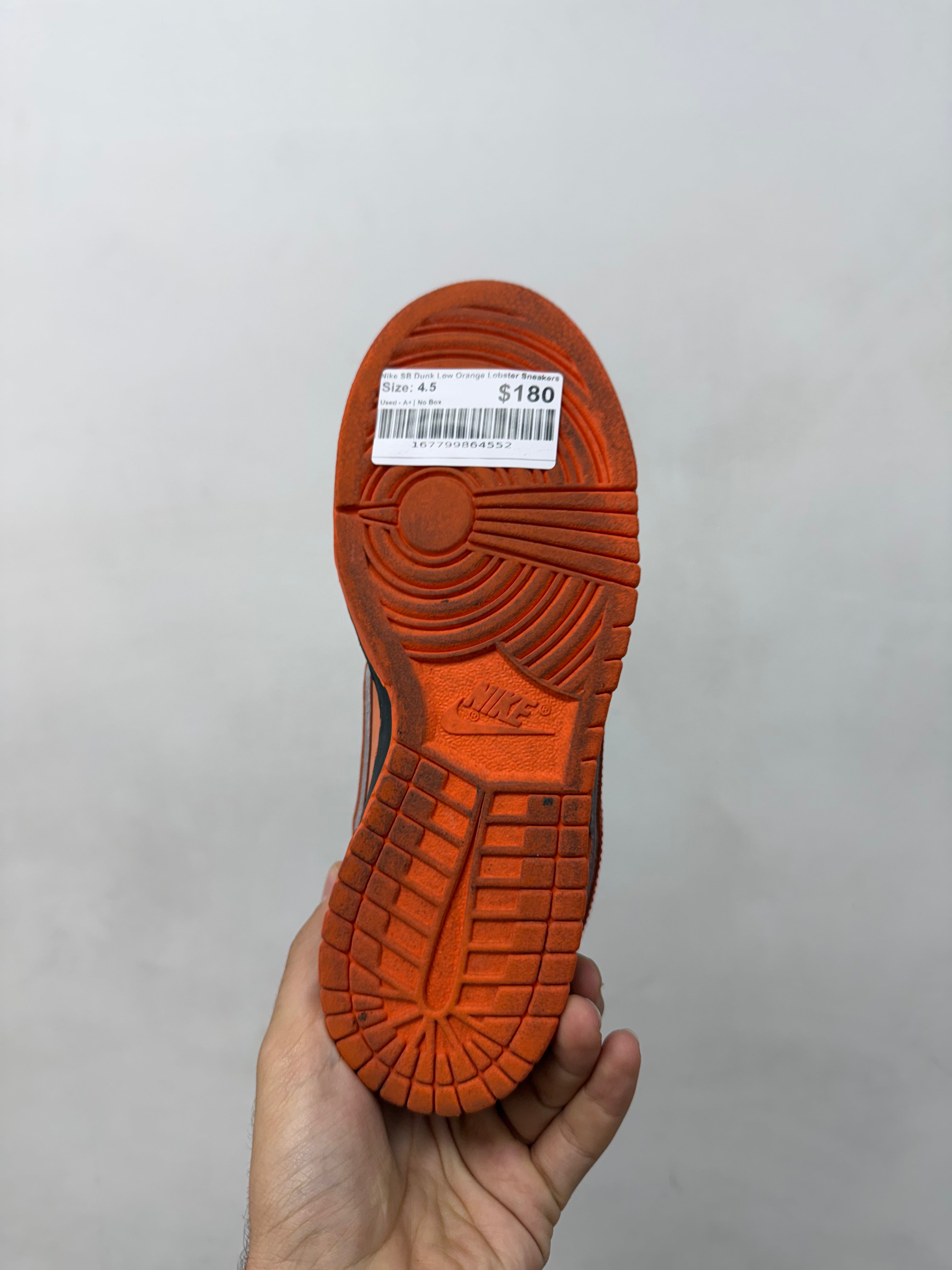 Nike SB Dunk Low Orange Lobster Sneakers