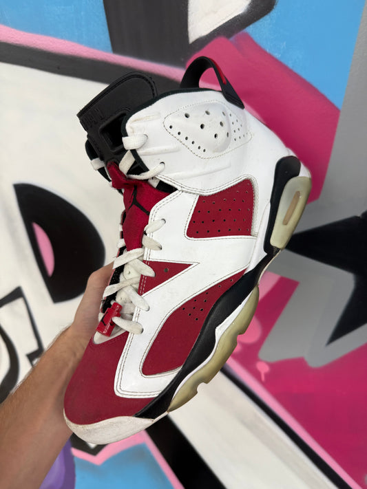Jordan 6 Carmine Used With Box