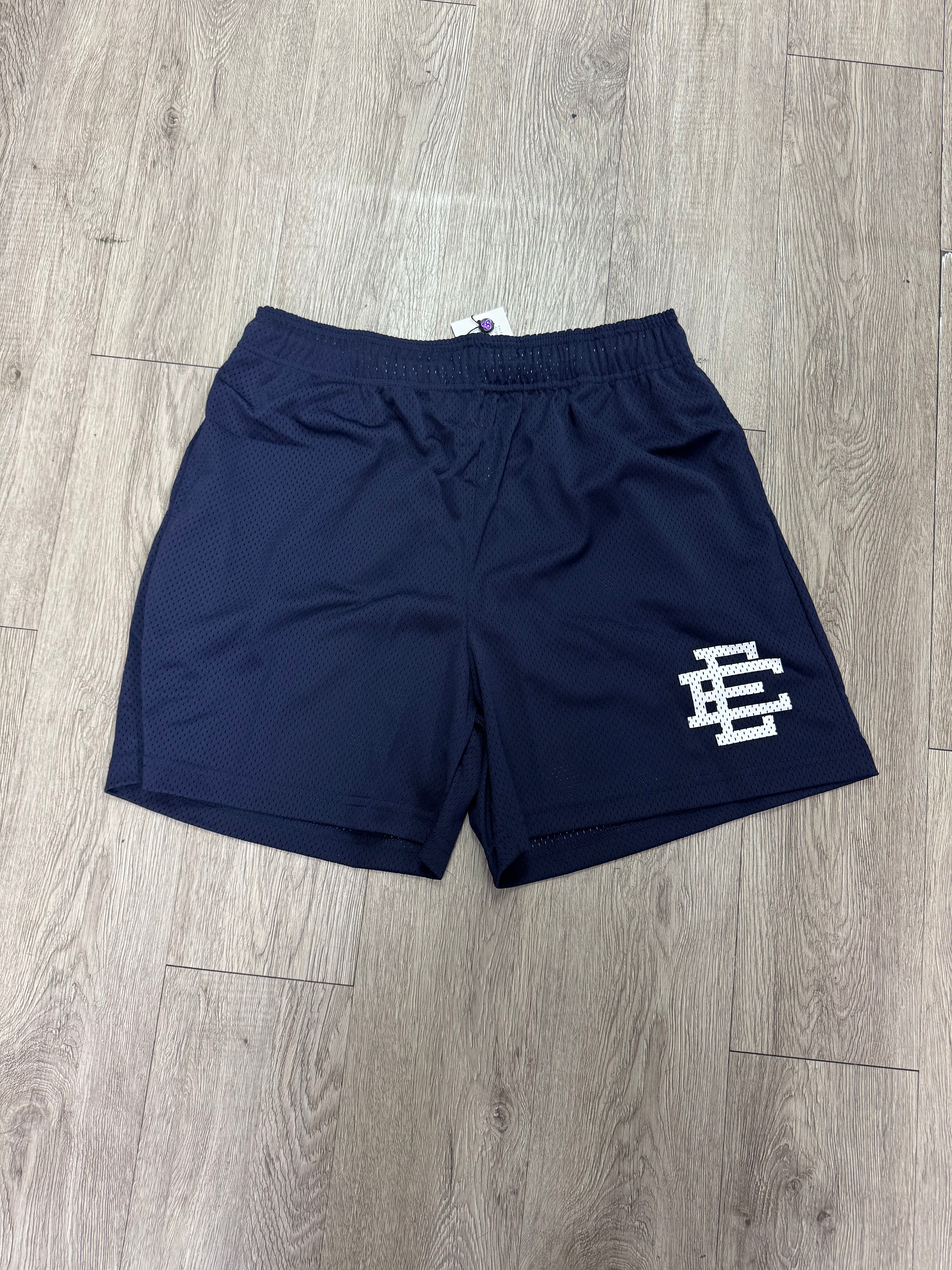 Eric Emanuel Navy White Basics Shorts