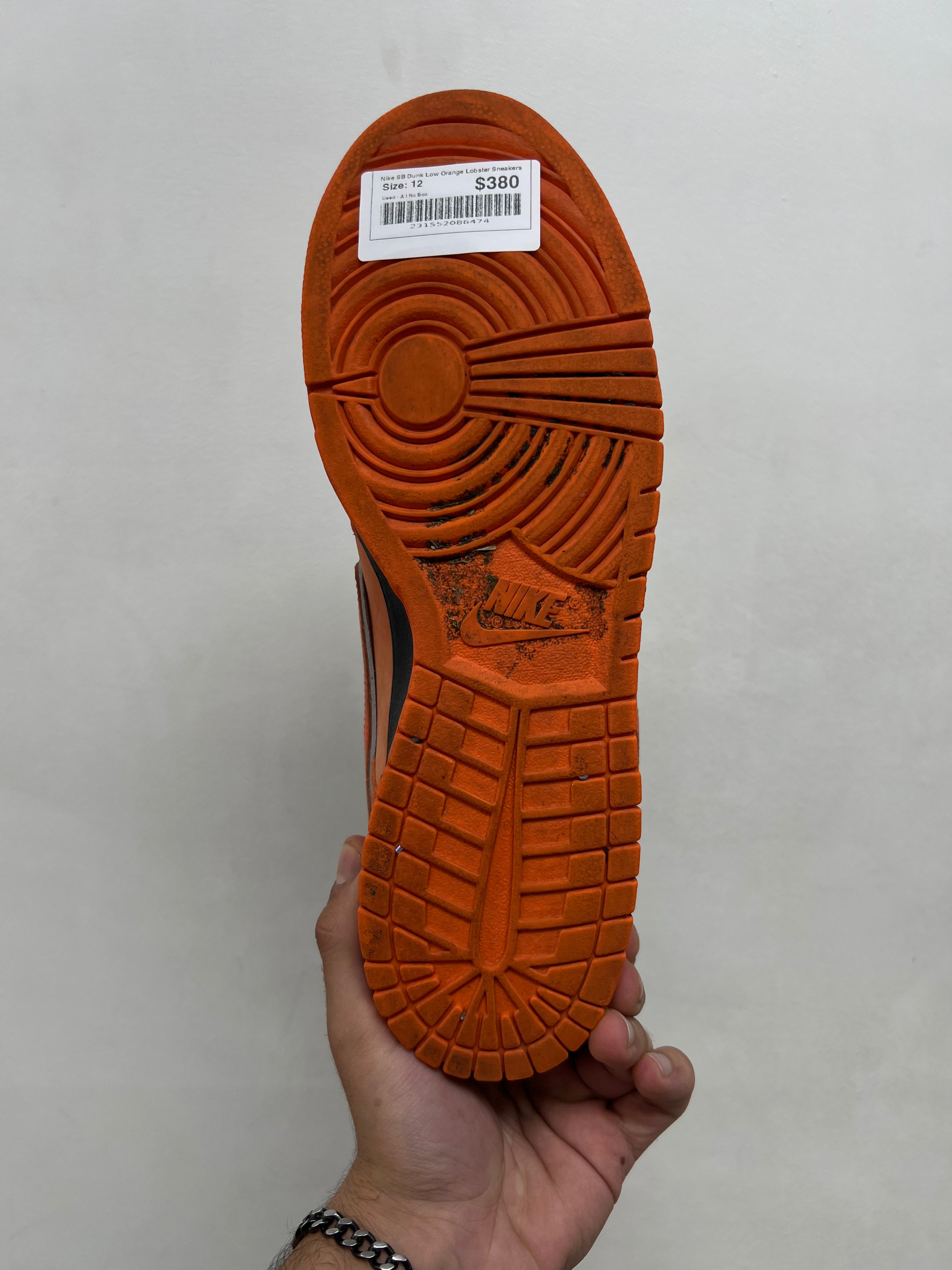 Nike SB Dunk Low Orange Lobster Sneakers