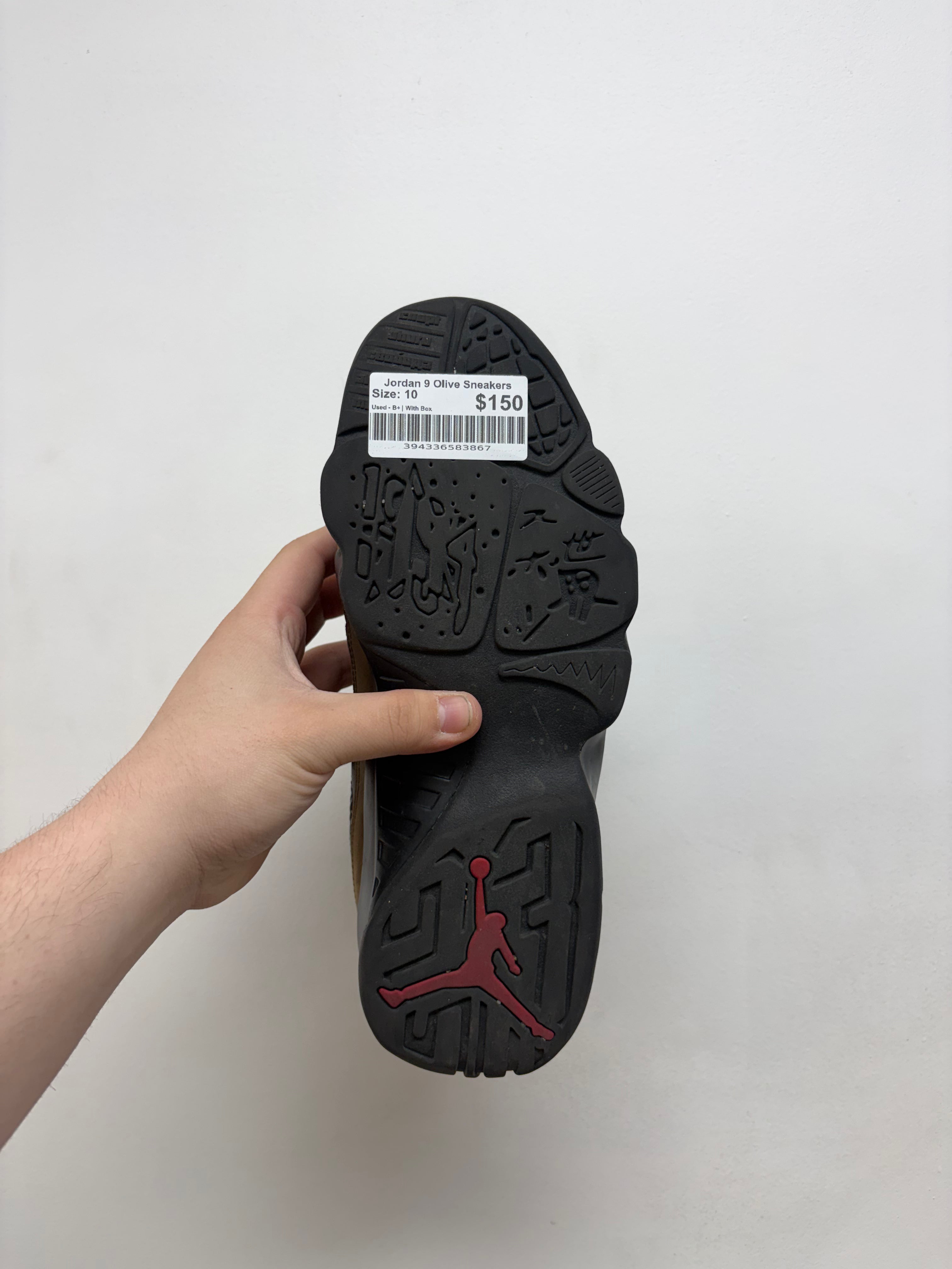 Jordan 9 Olive Sneakers