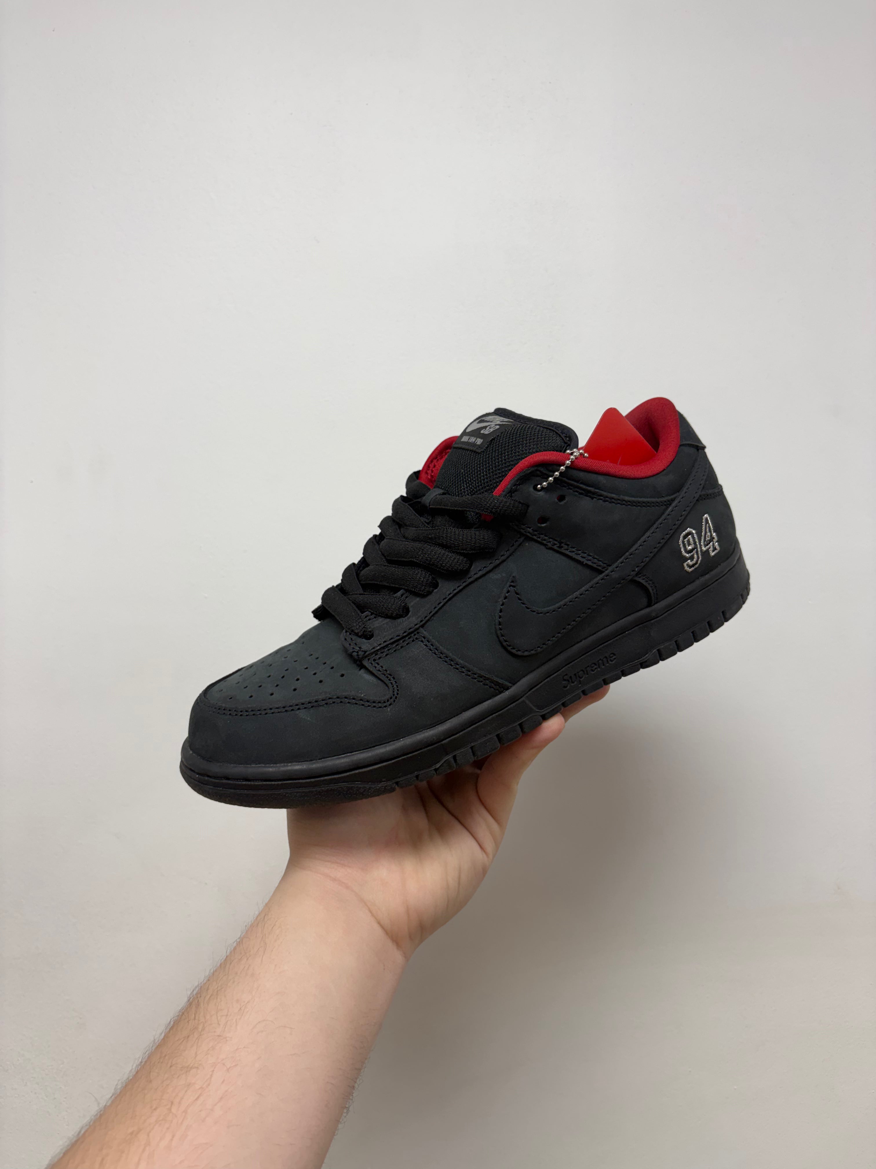 Supreme SB Dunk Low 94 Black Sneakers