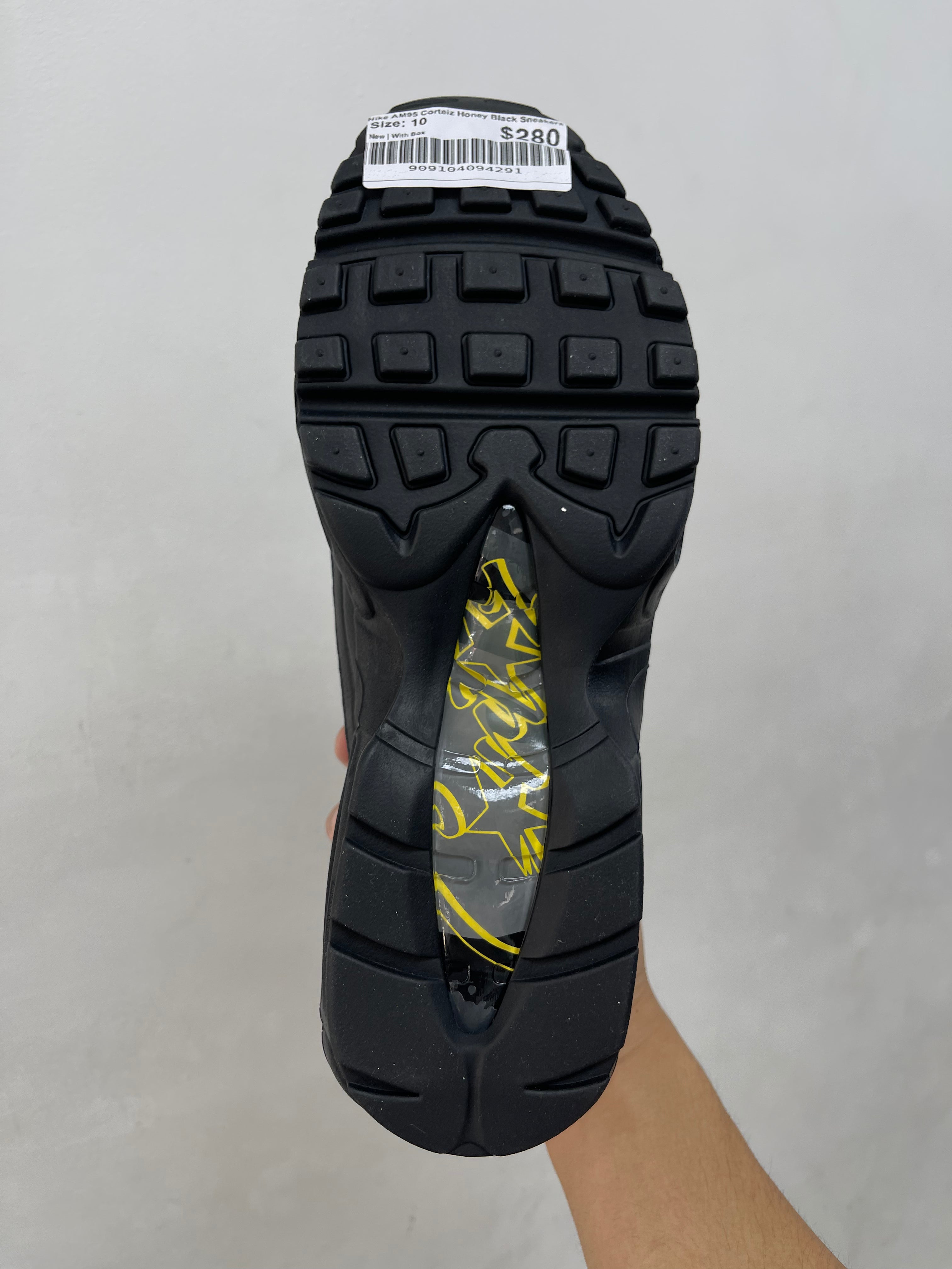 Nike AM95 Corteiz Honey Black Sneakers
